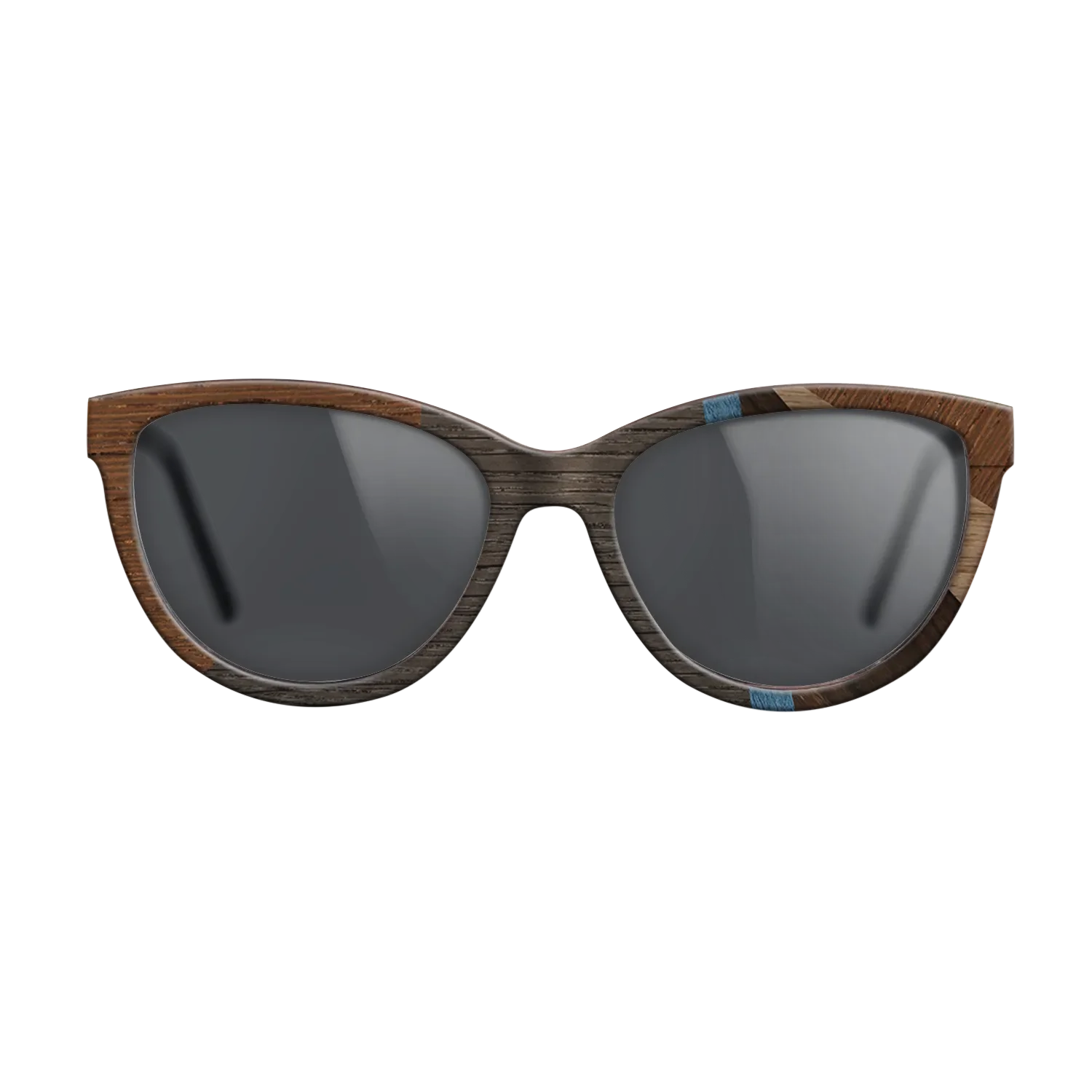 Fumed Oak,Walnut: Straight Grain,Poplar Dyed: Blue Denim,Wenge,Fumed Eucalyptus: Fractal - The Maiden - Cat - 1187 - SIRIS wood optic