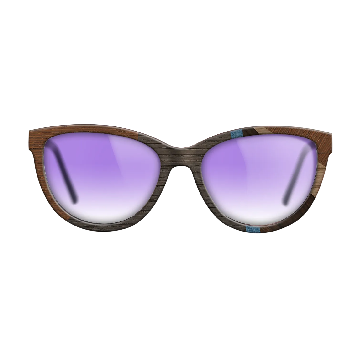 Fumed Oak,Walnut: Straight Grain,Poplar Dyed: Blue Denim,Wenge,Fumed Eucalyptus: Fractal - The Maiden - Cat - 1187 - SIRIS wood optic