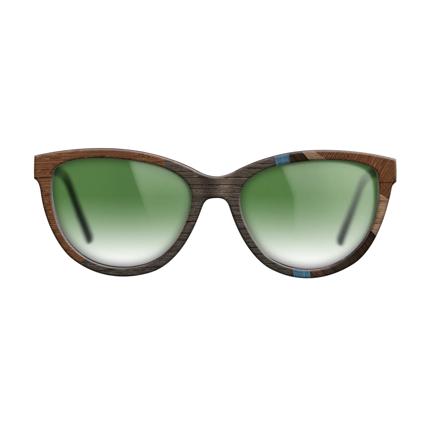 Fumed Oak,Walnut: Straight Grain,Poplar Dyed: Blue Denim,Wenge,Fumed Eucalyptus: Fractal - The Maiden - Cat - 1187 - SIRIS wood optic
