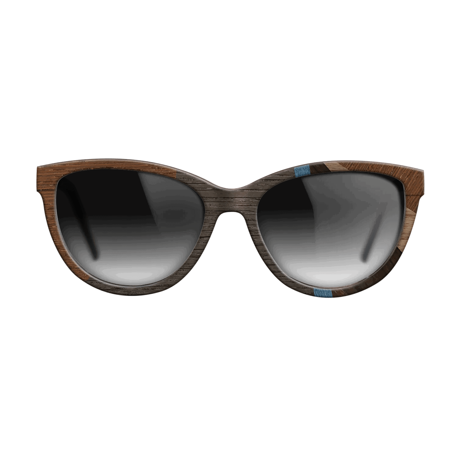 Fumed Oak,Walnut: Straight Grain,Poplar Dyed: Blue Denim,Wenge,Fumed Eucalyptus: Fractal - The Maiden - Cat - 1187 - SIRIS wood optic
