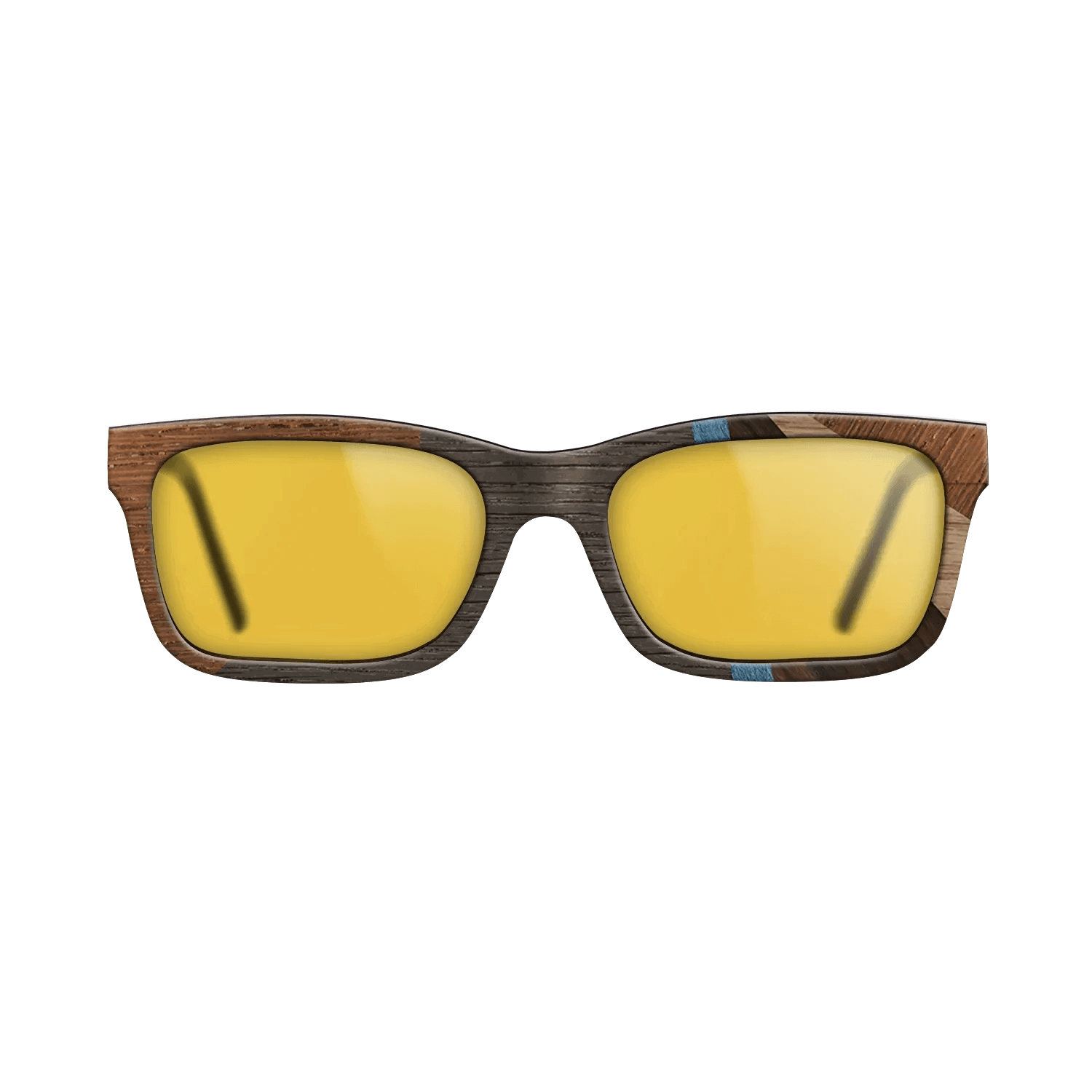 Fumed Oak,Walnut: Straight Grain,Poplar Dyed: Blue Denim,Wenge,Fumed Eucalyptus: Fractal - The Sage - Rectangle - 1187 - SIRIS wood optic