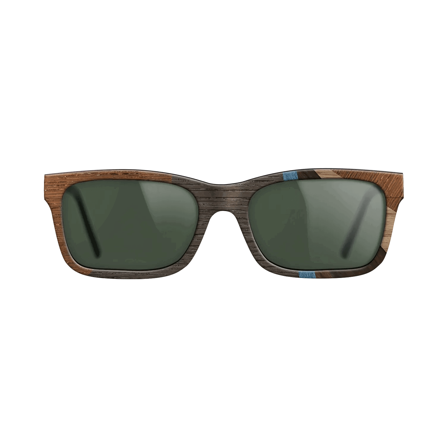 Fumed Oak,Walnut: Straight Grain,Poplar Dyed: Blue Denim,Wenge,Fumed Eucalyptus: Fractal - The Sage - Rectangle - 1187 - SIRIS wood optic