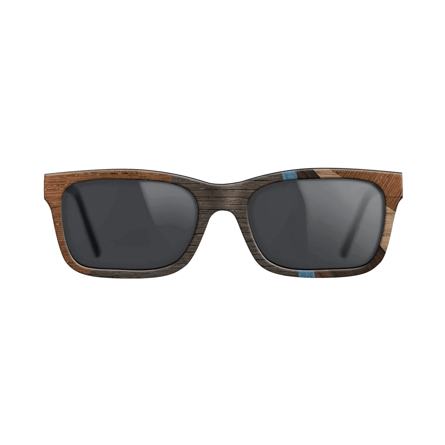 Fumed Oak,Walnut: Straight Grain,Poplar Dyed: Blue Denim,Wenge,Fumed Eucalyptus: Fractal - The Sage - Rectangle - 1187 - SIRIS wood optic