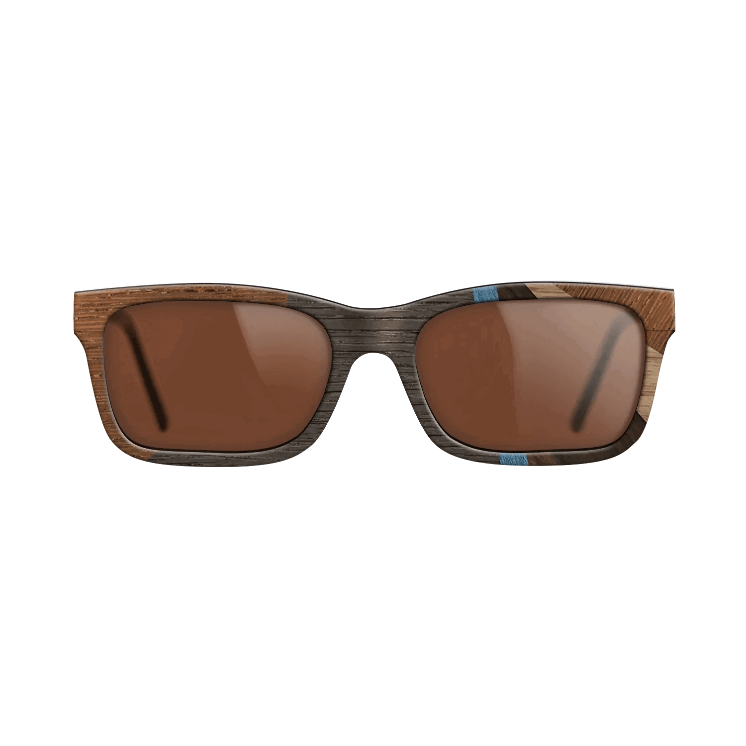 Fumed Oak,Walnut: Straight Grain,Poplar Dyed: Blue Denim,Wenge,Fumed Eucalyptus: Fractal - The Sage - Rectangle - 1187 - SIRIS wood optic