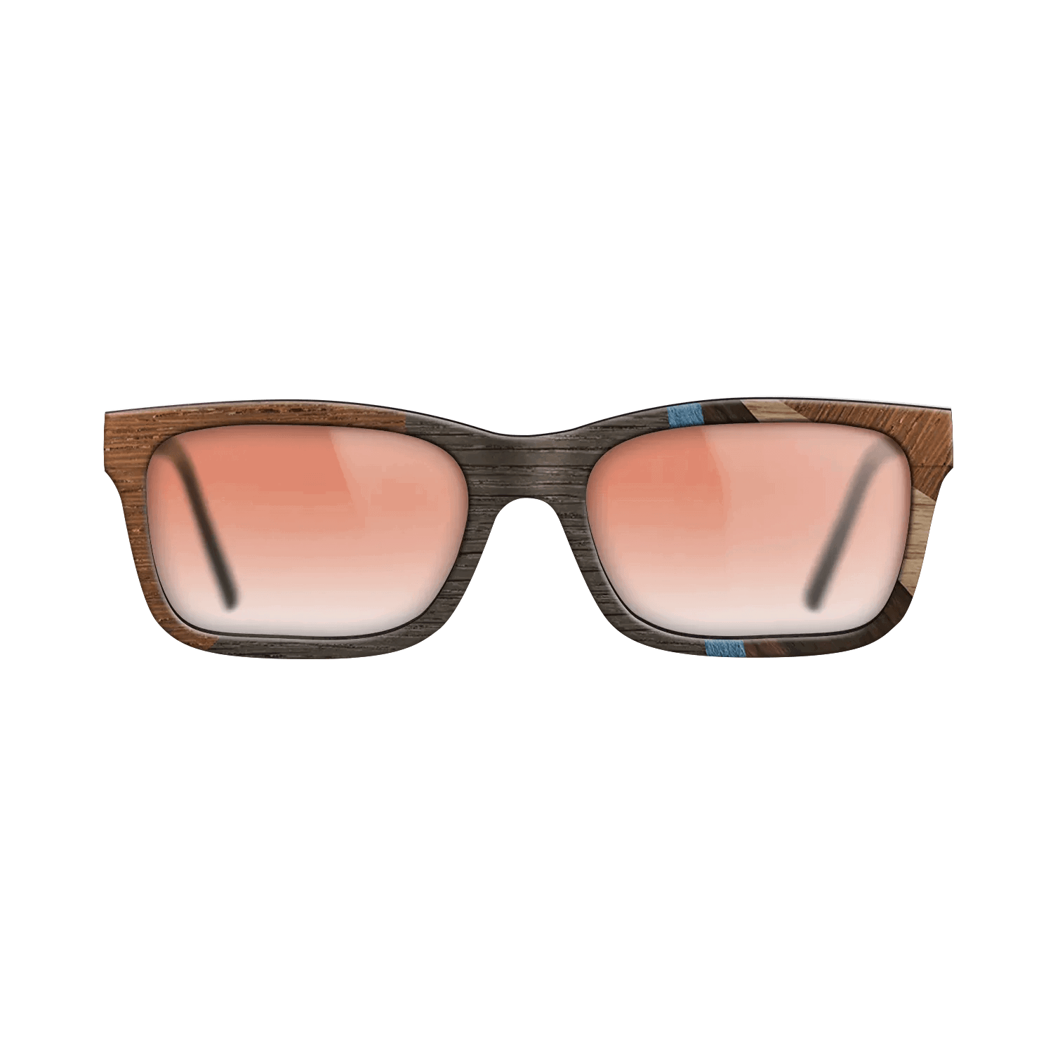 Fumed Oak,Walnut: Straight Grain,Poplar Dyed: Blue Denim,Wenge,Fumed Eucalyptus: Fractal - The Sage - Rectangle - 1187 - SIRIS wood optic