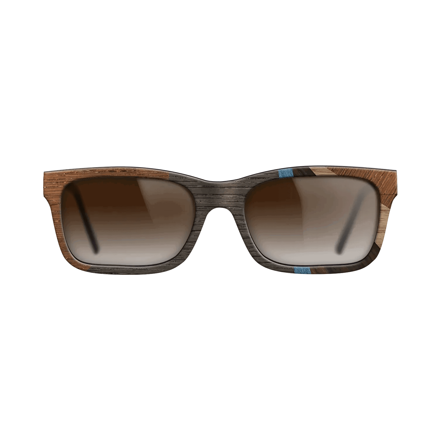 Fumed Oak,Walnut: Straight Grain,Poplar Dyed: Blue Denim,Wenge,Fumed Eucalyptus: Fractal - The Sage - Rectangle - 1187 - SIRIS wood optic