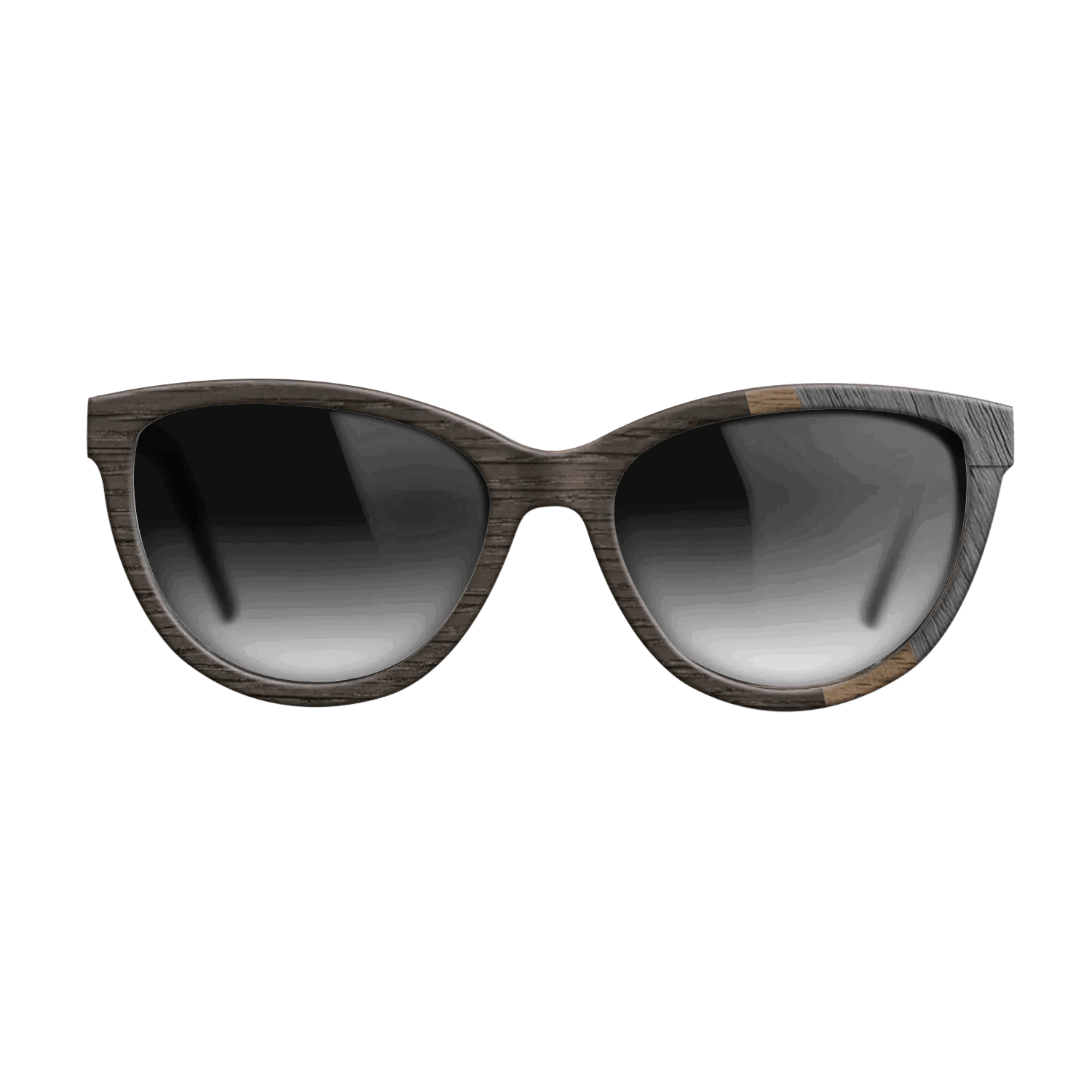 Fumed Oak,Walnut: Straight Grain,Poplar Dyed: Grey: Angle Cut - The Maiden - Cat - SIRIS wood optic