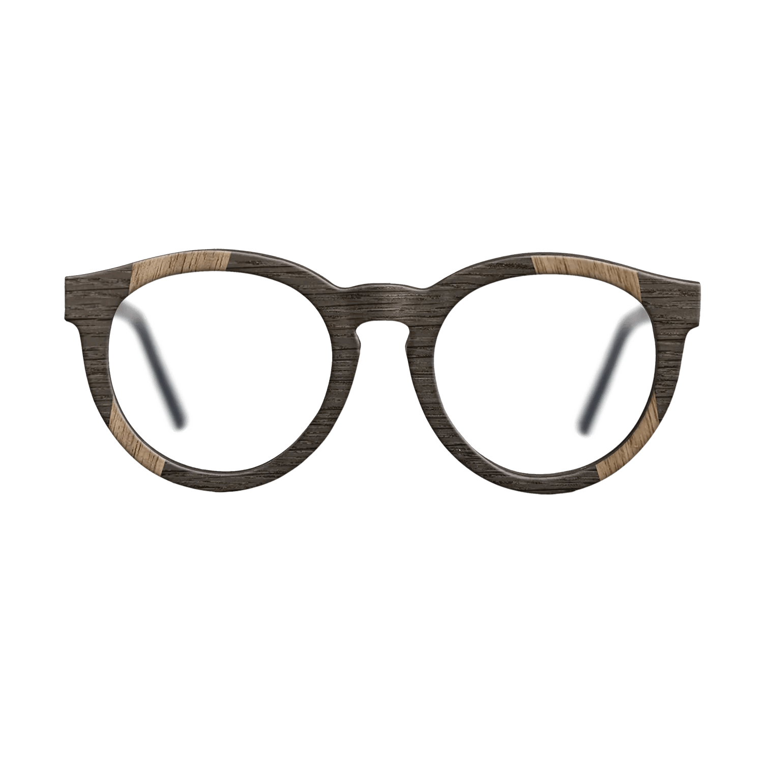 Fumed Oak,Walnut: Straight Grain: Recursive - The Rebel - Round - 1589 - SIRIS wood optic