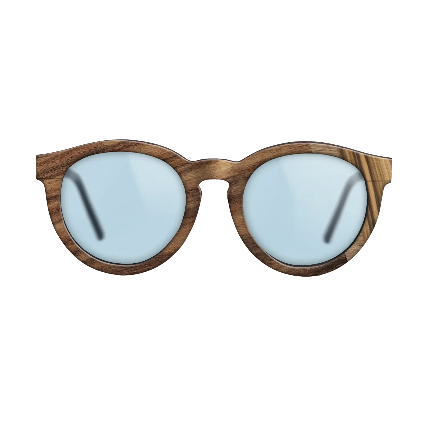 Fumed Oak,Walnut: Straight Grain,Santos Rosewood Dark,Wenge,Louro Preto: Wedge - The Rebel - Round - SIRIS wood optic