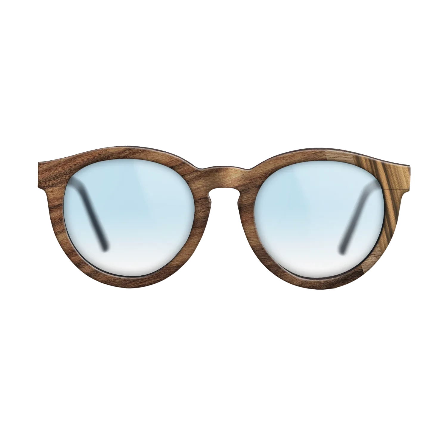 Fumed Oak,Walnut: Straight Grain,Santos Rosewood Dark,Wenge,Louro Preto: Wedge - The Rebel - Round - SIRIS wood optic