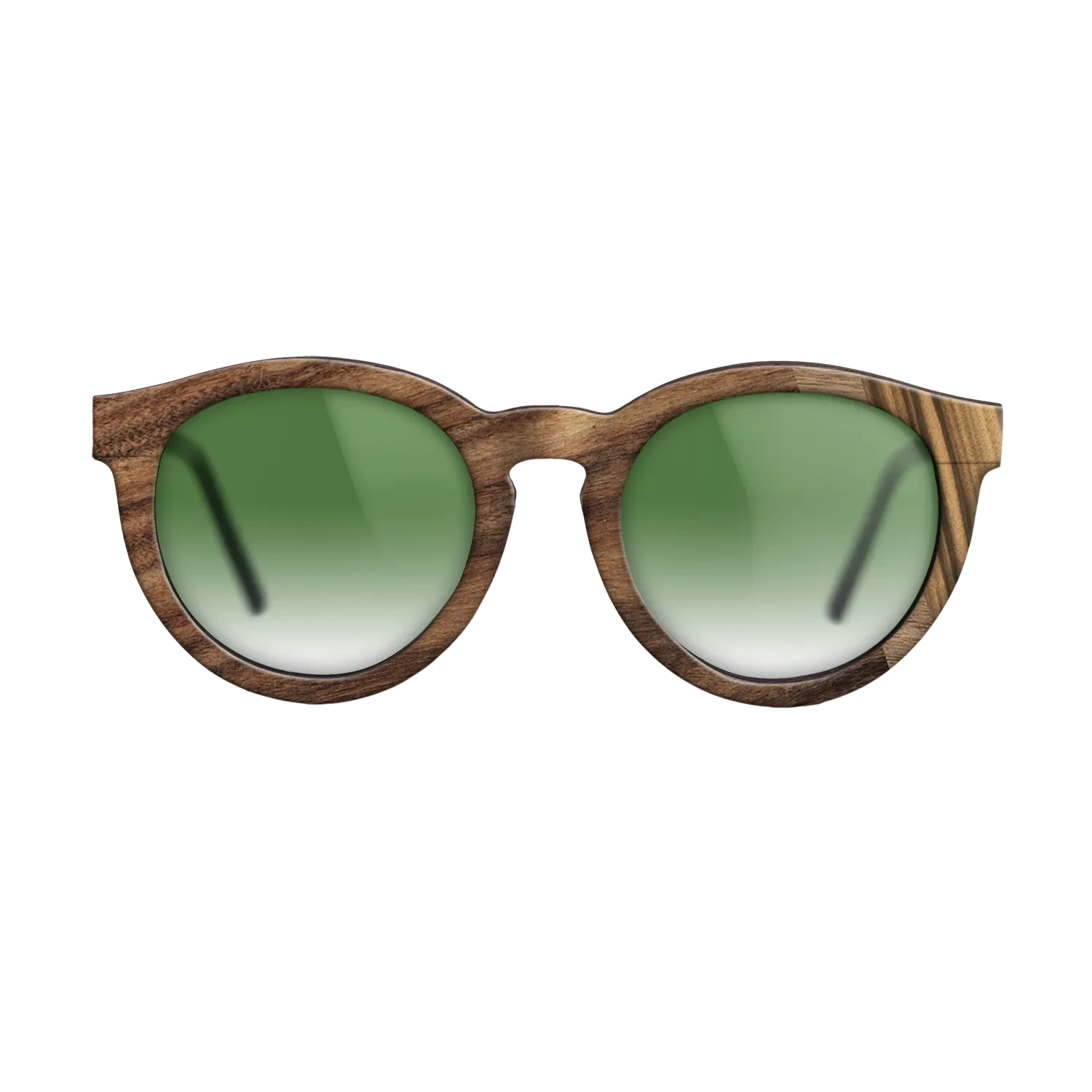 Fumed Oak,Walnut: Straight Grain,Santos Rosewood Dark,Wenge,Louro Preto: Wedge - The Rebel - Round - SIRIS wood optic