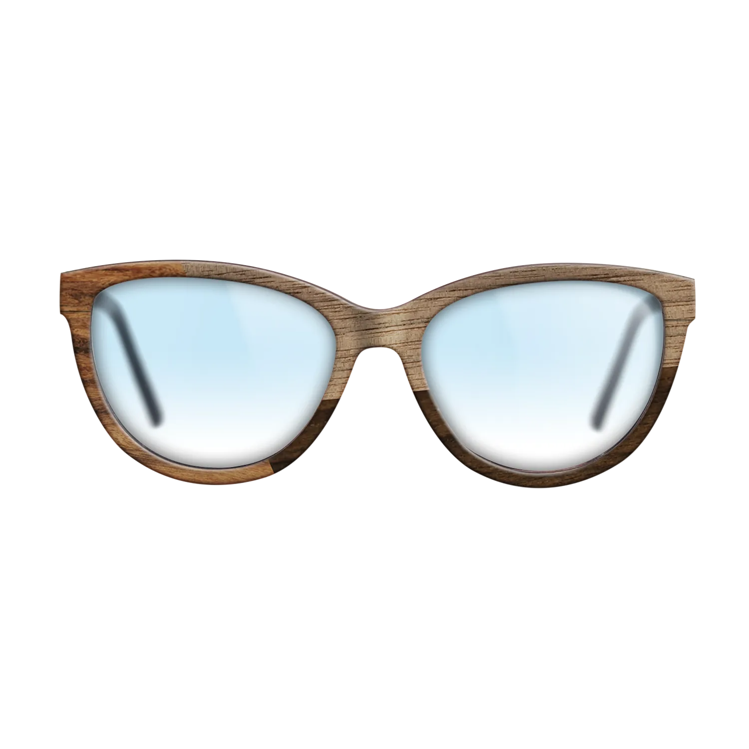 Fumed Oak,Walnut: Straight Grain,Santos Rosewood Dark,Ziricote Dark Quartered: Angle Cut - The Maiden - Cat - 1223 - SIRIS wood optic