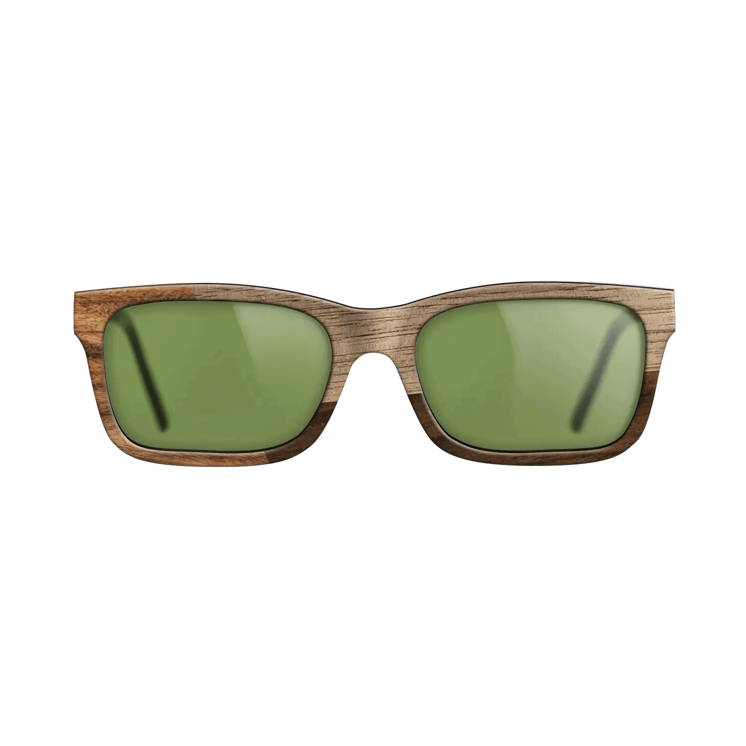 Fumed Oak,Walnut: Straight Grain,Santos Rosewood Dark,Ziricote Dark Quartered: Angle Cut - The Sage - Rectangle - 1223 - SIRIS wood optic