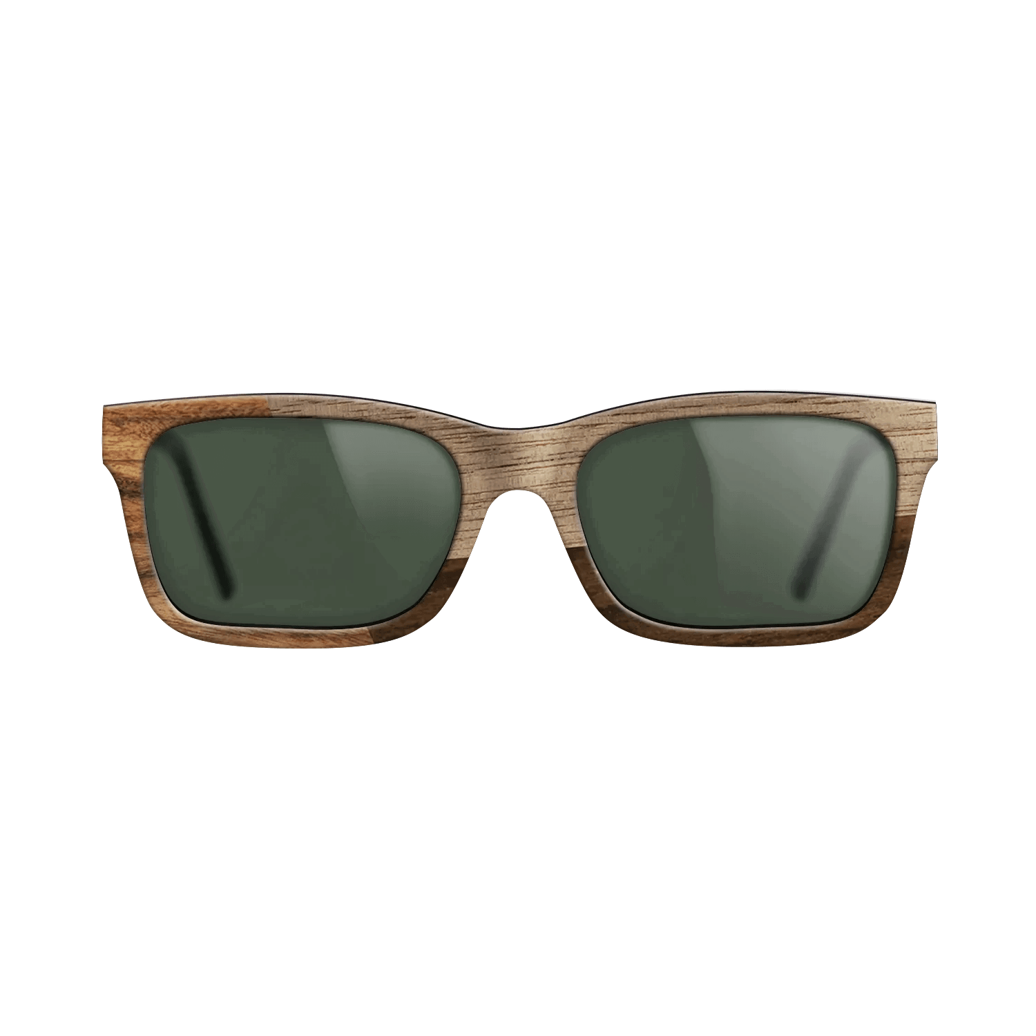 Fumed Oak,Walnut: Straight Grain,Santos Rosewood Dark,Ziricote Dark Quartered: Angle Cut - The Sage - Rectangle - 1223 - SIRIS wood optic