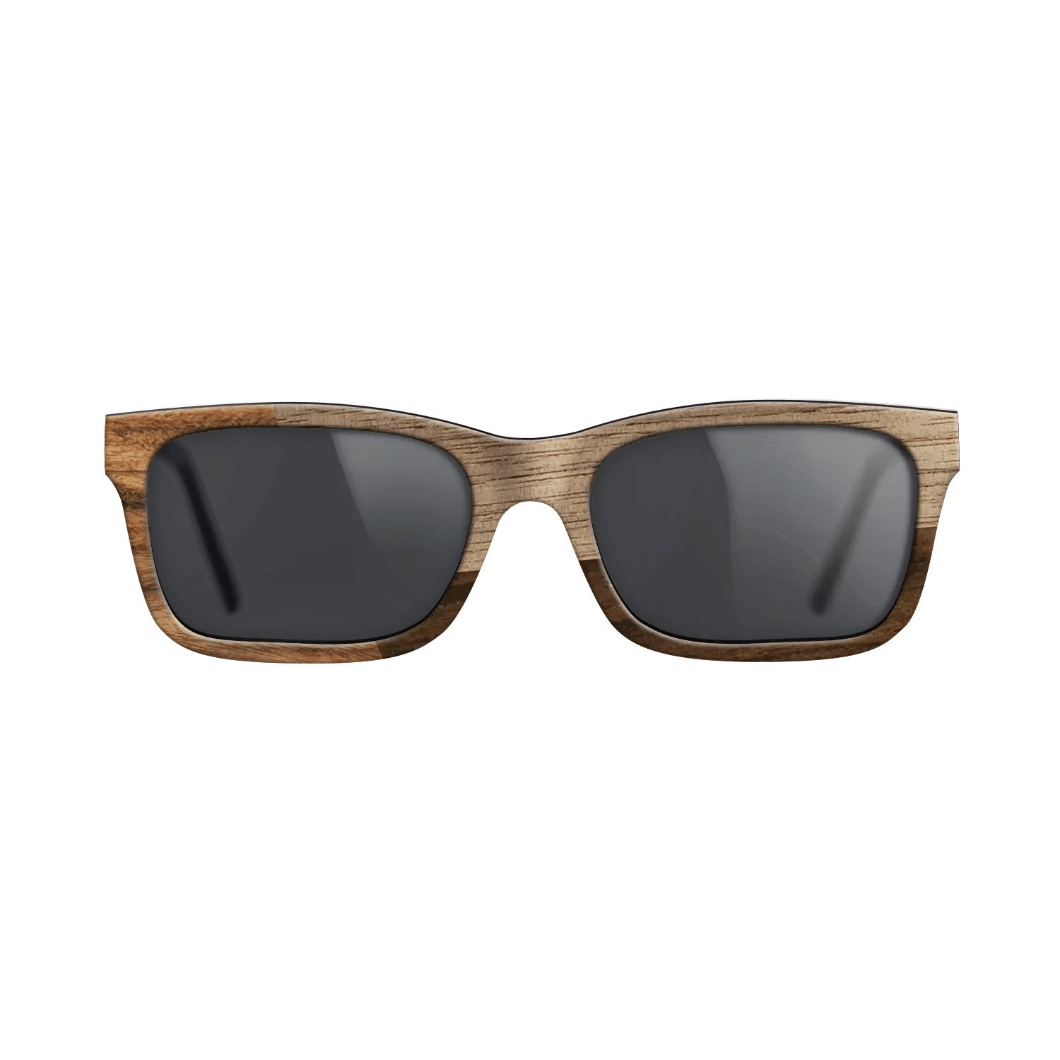 Fumed Oak,Walnut: Straight Grain,Santos Rosewood Dark,Ziricote Dark Quartered: Angle Cut - The Sage - Rectangle - 1223 - SIRIS wood optic