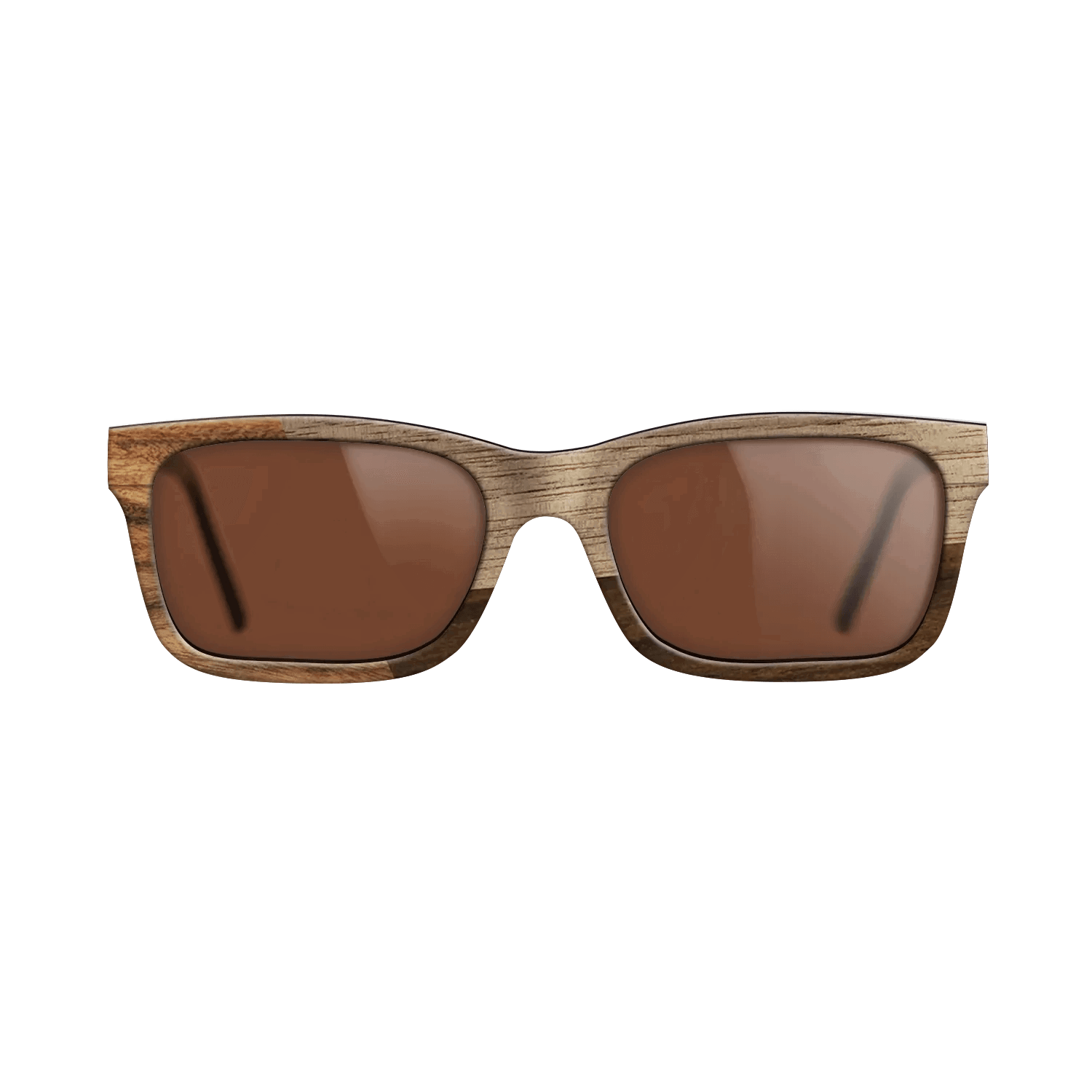 Fumed Oak,Walnut: Straight Grain,Santos Rosewood Dark,Ziricote Dark Quartered: Angle Cut - The Sage - Rectangle - 1223 - SIRIS wood optic