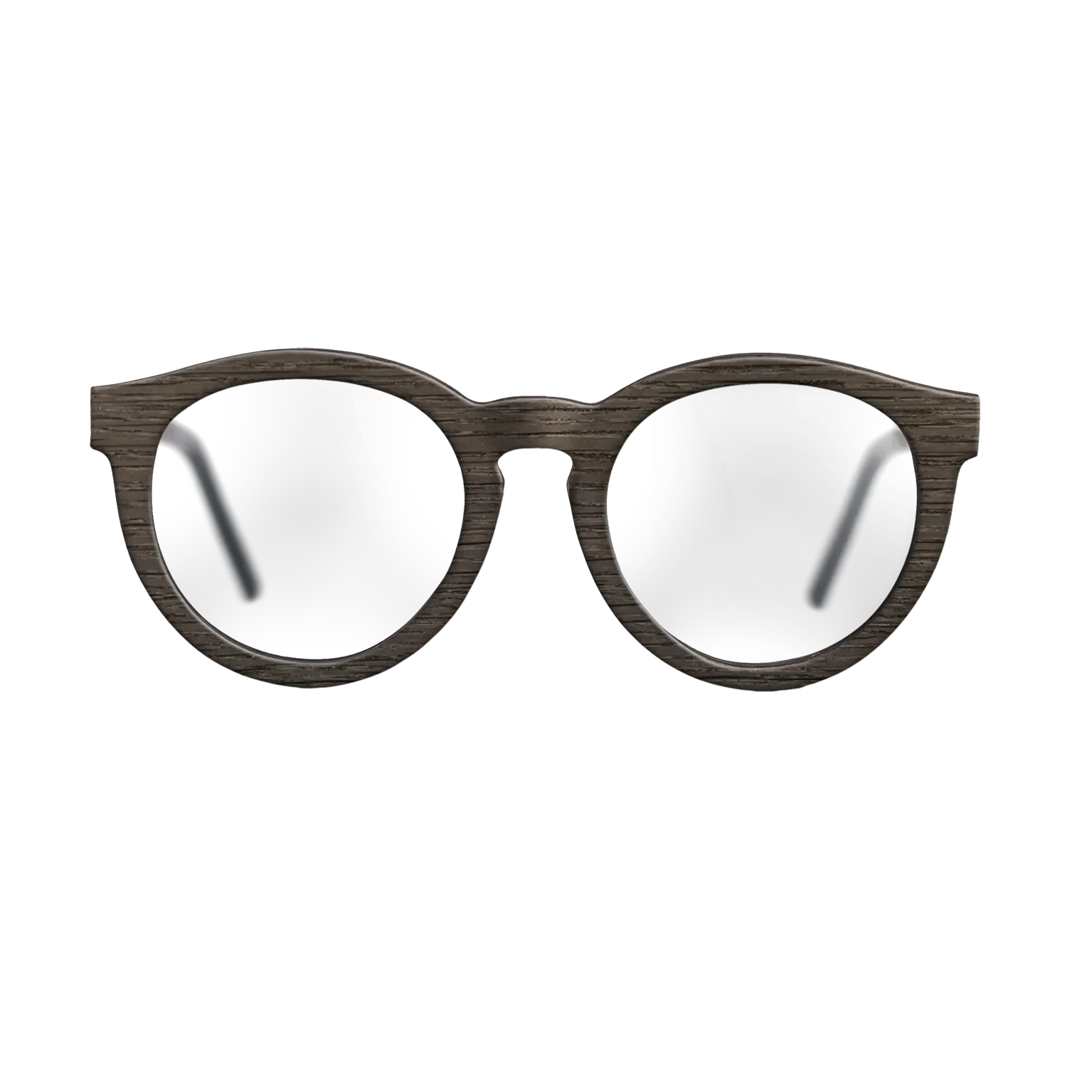 Fumed Oak,Walnut: Straight Grain: Single Cut - The Rebel - Round - SIRIS wood optic