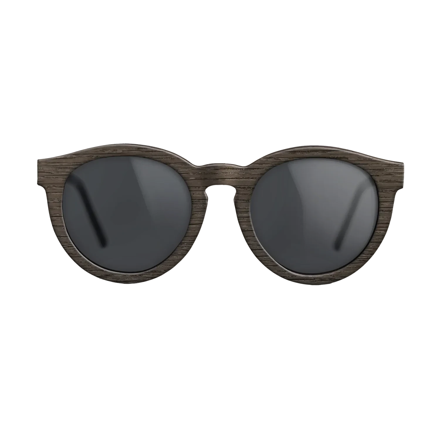 Fumed Oak,Walnut: Straight Grain: Single Cut - The Rebel - Round - SIRIS wood optic