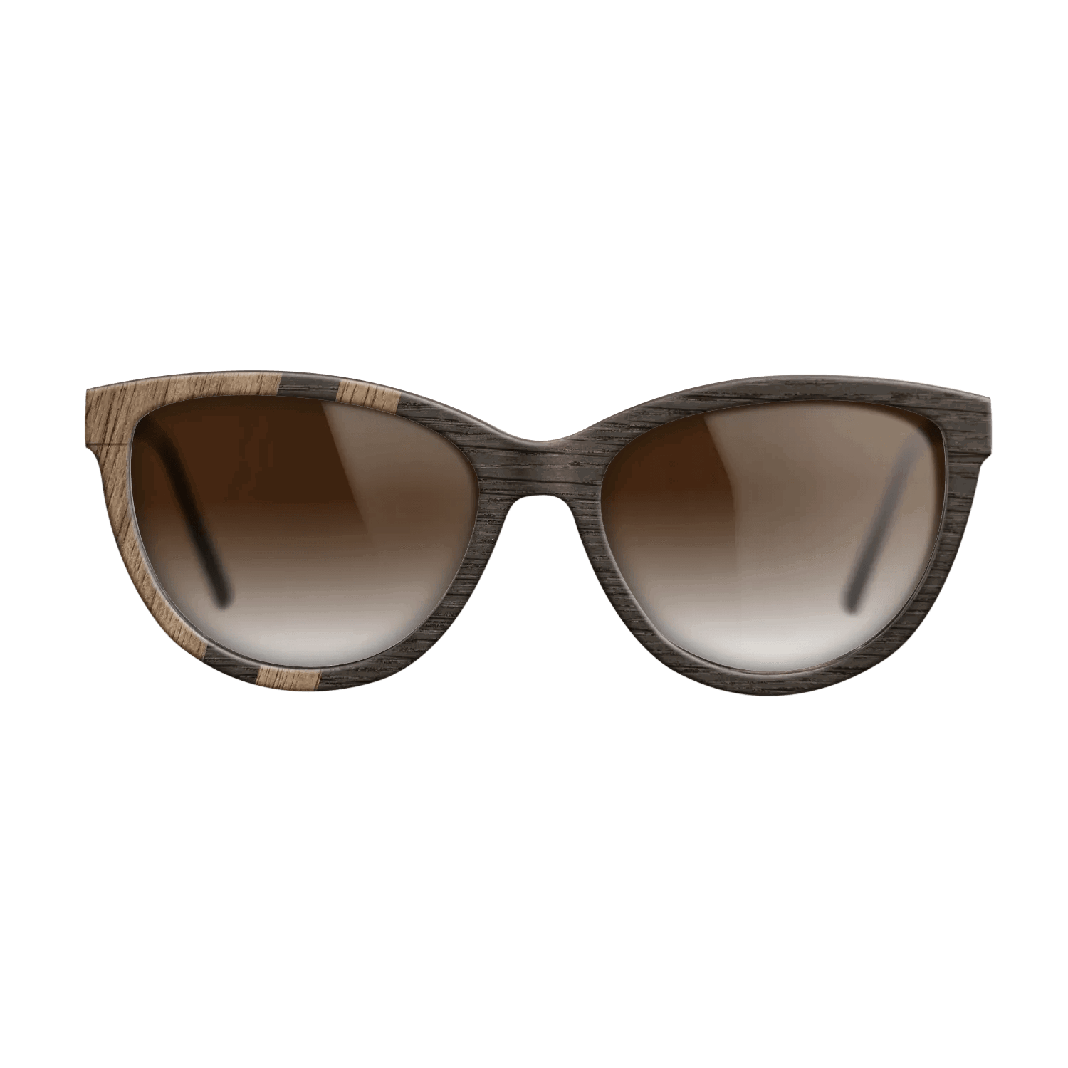 Fumed Oak,Walnut: Straight Grain: Splice - The Maiden - Cat - 1895 - SIRIS wood optic