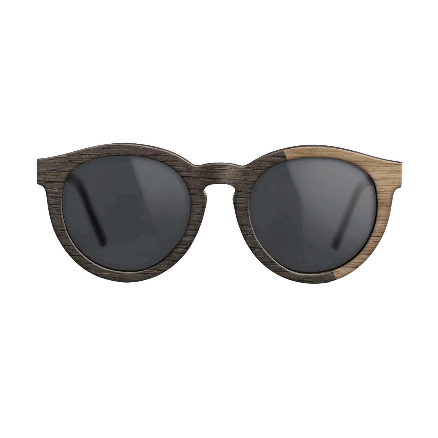 Fumed Oak,Walnut: Straight Grain: Splice - The Rebel - Round - 1329 - SIRIS wood optic