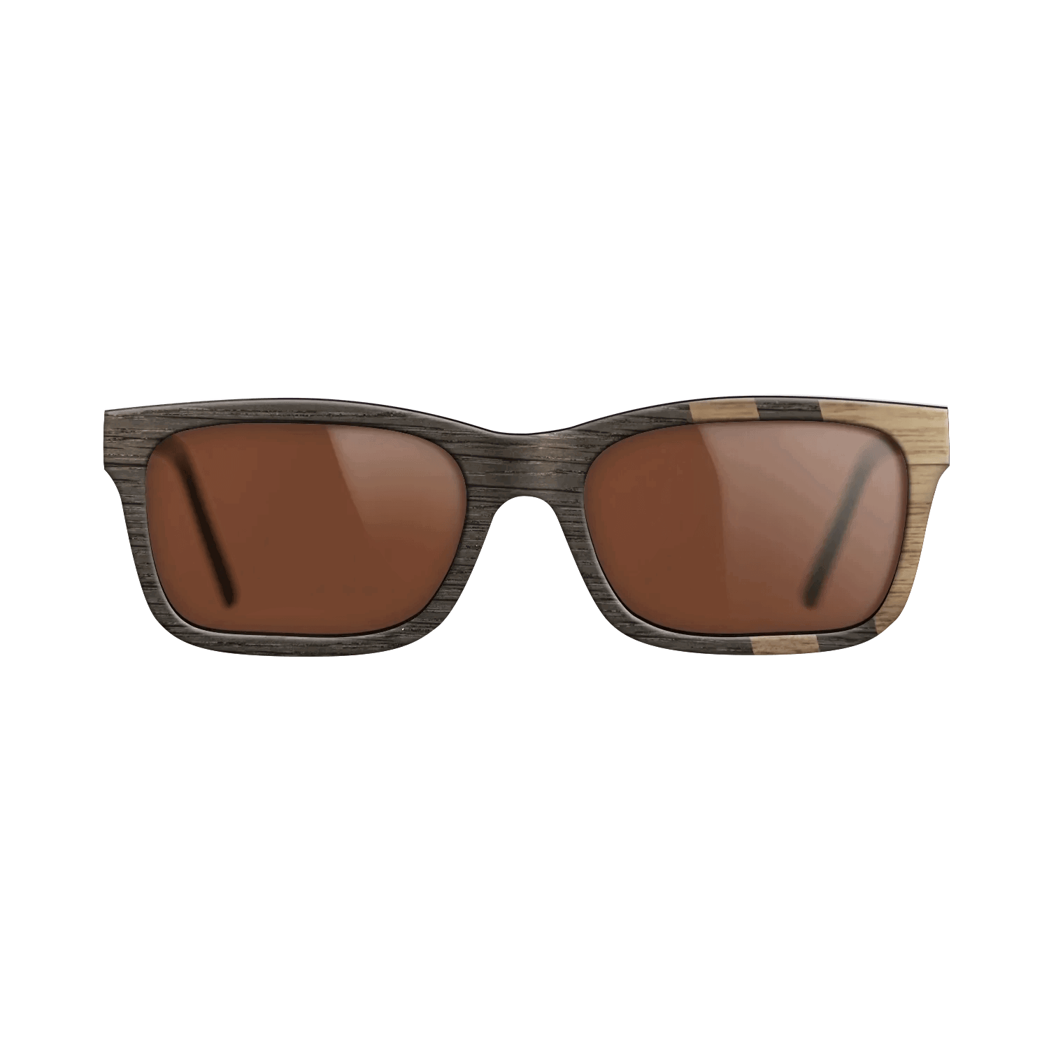 Fumed Oak,Walnut: Straight Grain: Splice - The Sage - Rectangle - 1049 - SIRIS wood optic