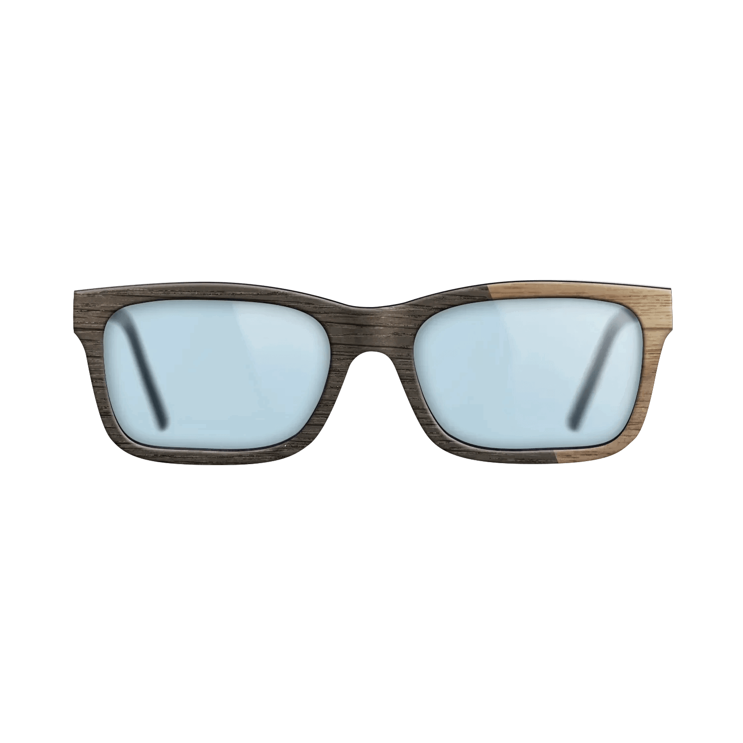 Fumed Oak,Walnut: Straight Grain: Splice - The Sage - Rectangle - 1329 - SIRIS wood optic