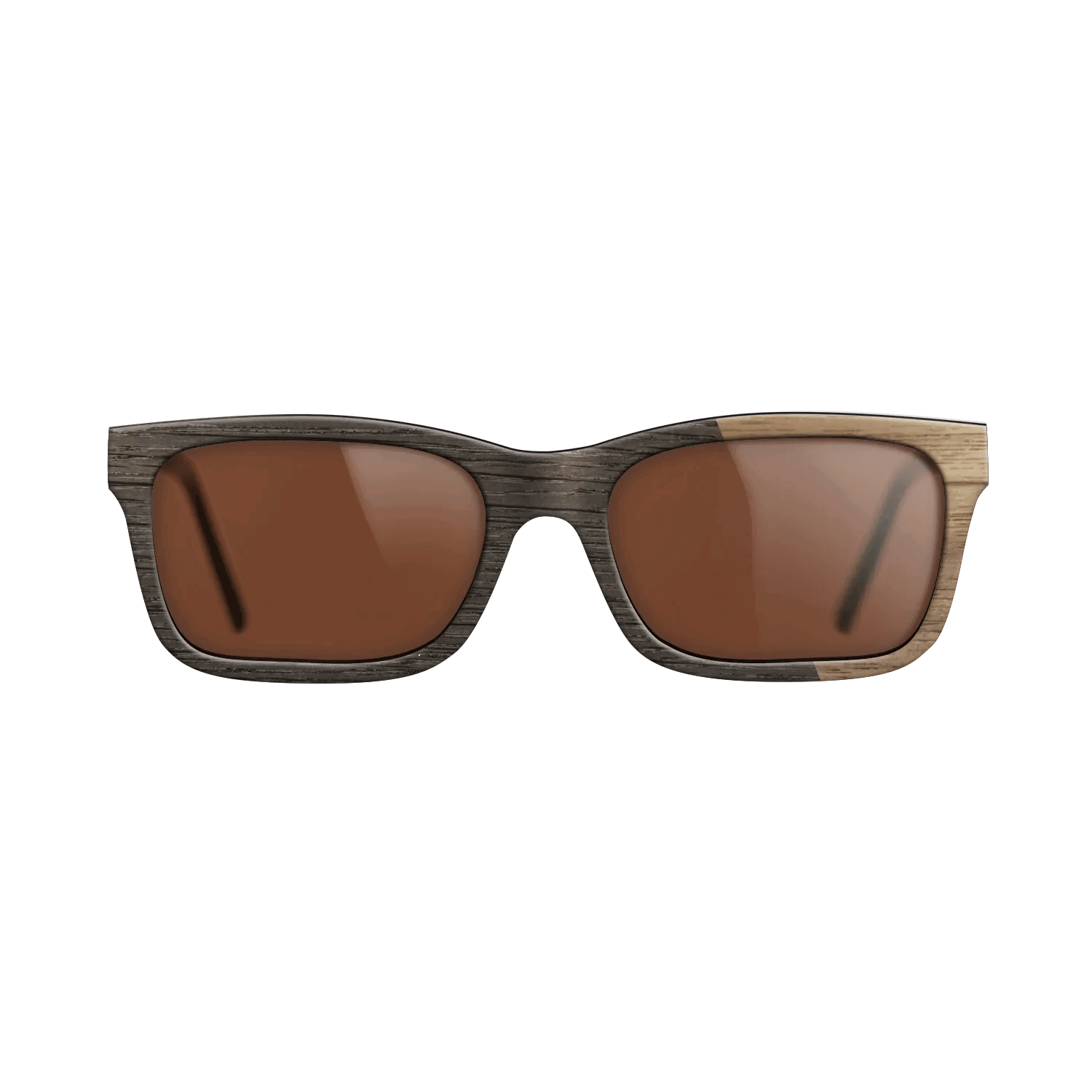 Fumed Oak,Walnut: Straight Grain: Splice - The Sage - Rectangle - 1329 - SIRIS wood optic