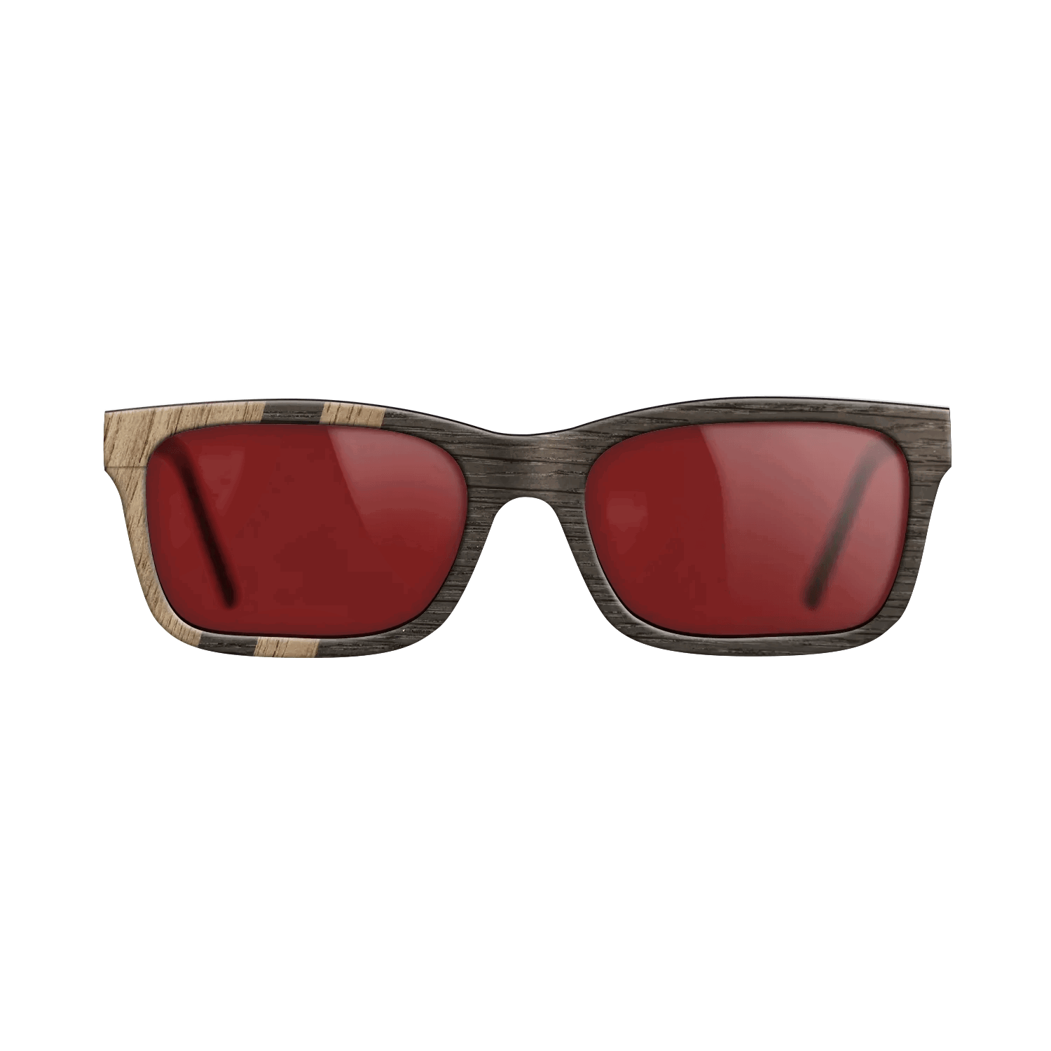 Fumed Oak,Walnut: Straight Grain: Splice - The Sage - Rectangle - 1895 - SIRIS wood optic