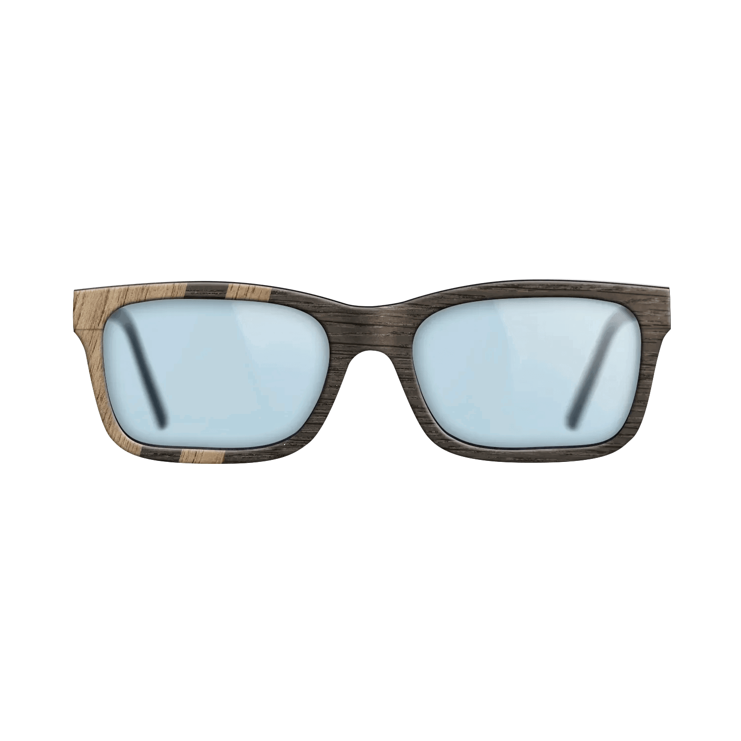 Fumed Oak,Walnut: Straight Grain: Splice - The Sage - Rectangle - 1895 - SIRIS wood optic