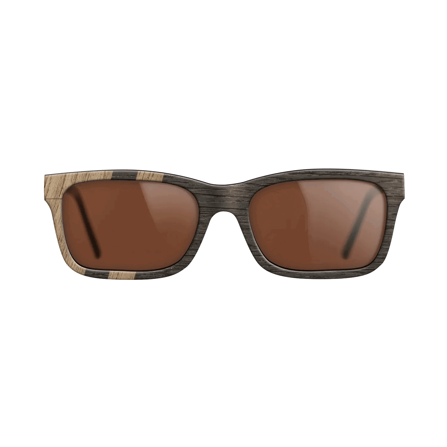 Fumed Oak,Walnut: Straight Grain: Splice - The Sage - Rectangle - 1895 - SIRIS wood optic