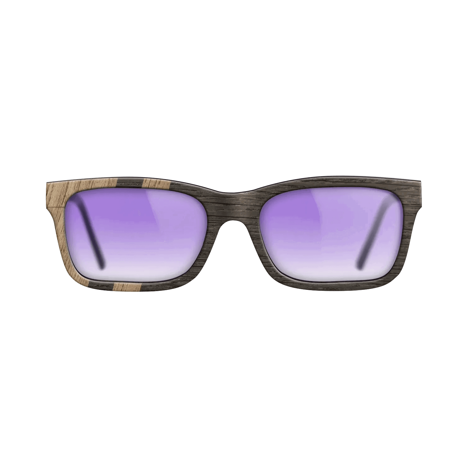 Fumed Oak,Walnut: Straight Grain: Splice - The Sage - Rectangle - 1895 - SIRIS wood optic