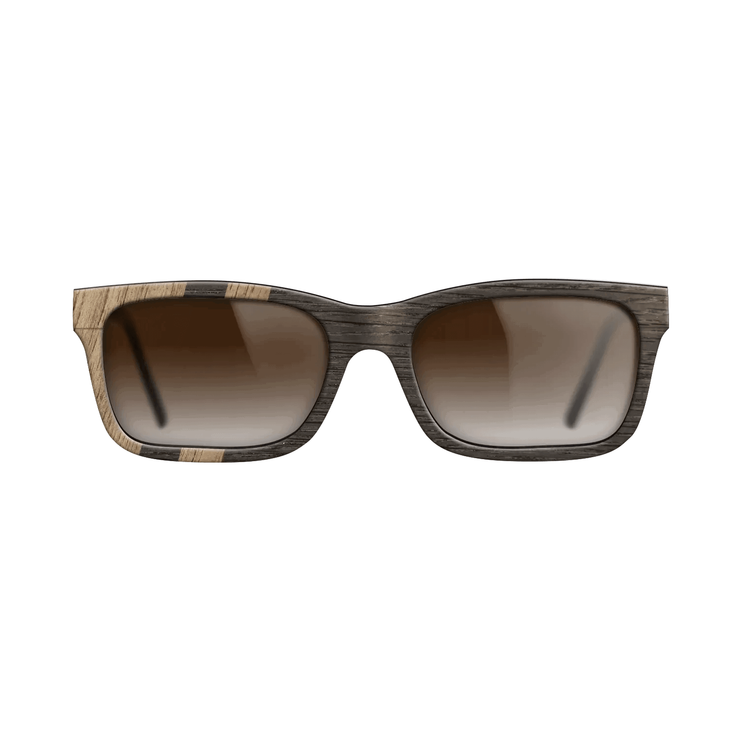 Fumed Oak,Walnut: Straight Grain: Splice - The Sage - Rectangle - 1895 - SIRIS wood optic