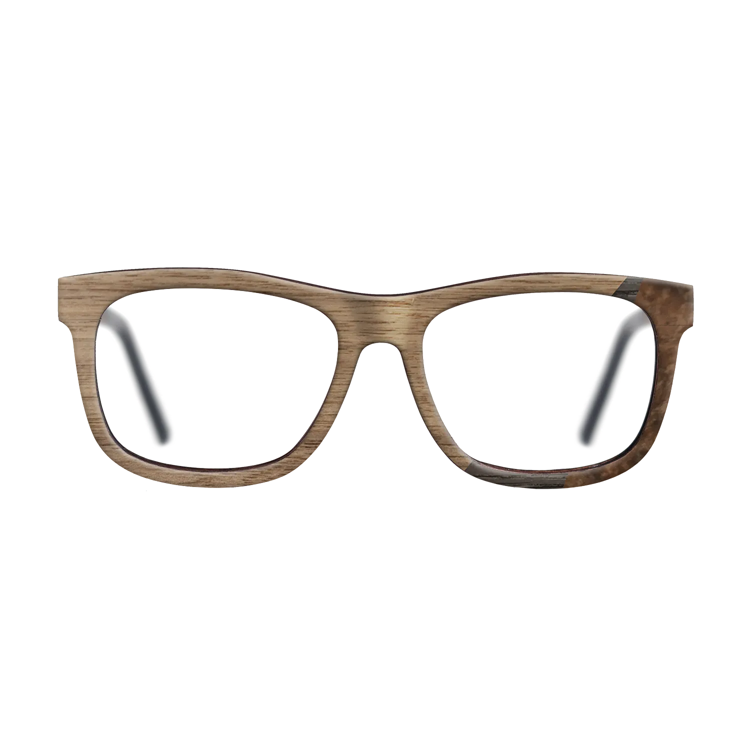 Fumed Oak,Walnut: Straight Grain,Walnut Burl: Angle Cut - The Hero - Square - SIRIS wood optic