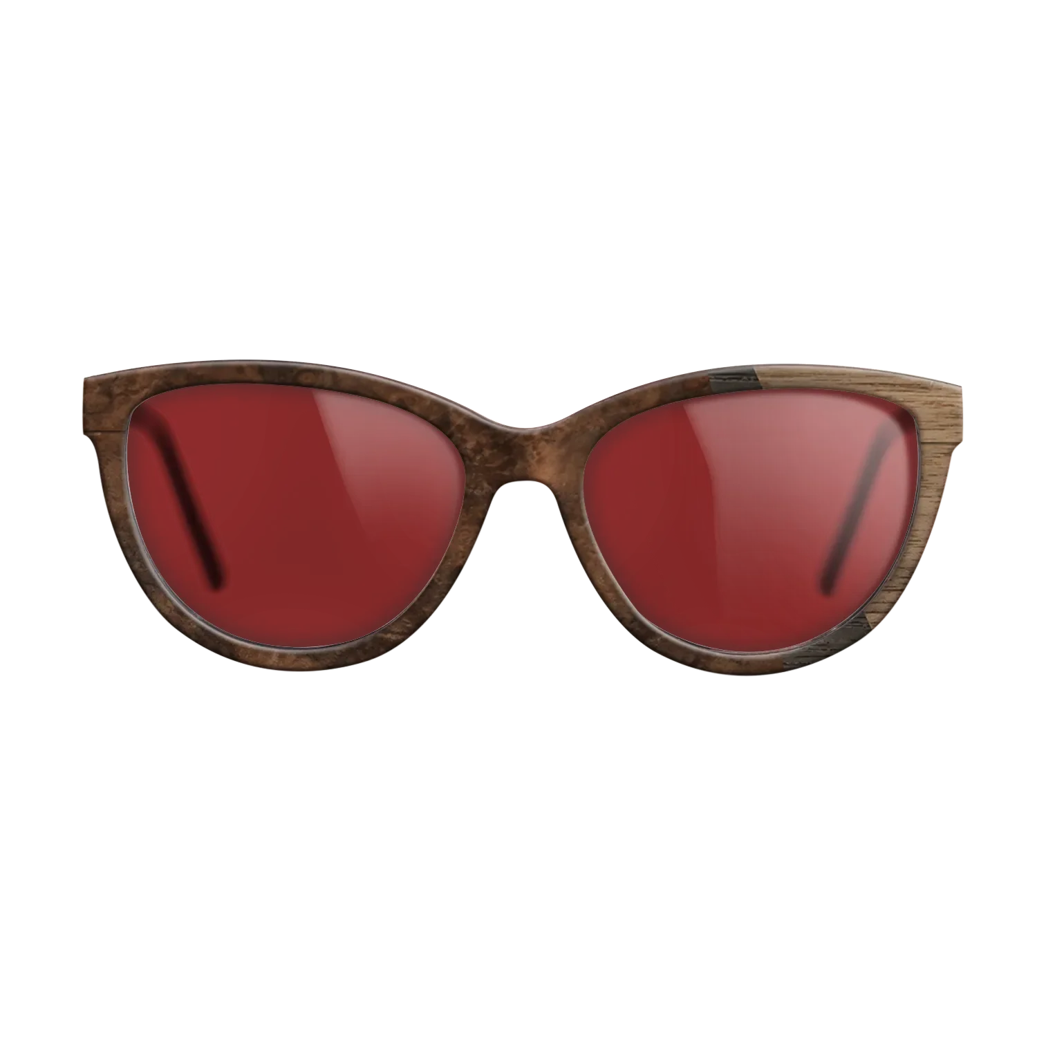 Fumed Oak,Walnut: Straight Grain,Walnut Burl: Angle Cut - The Maiden - Cat - 1804 - SIRIS wood optic