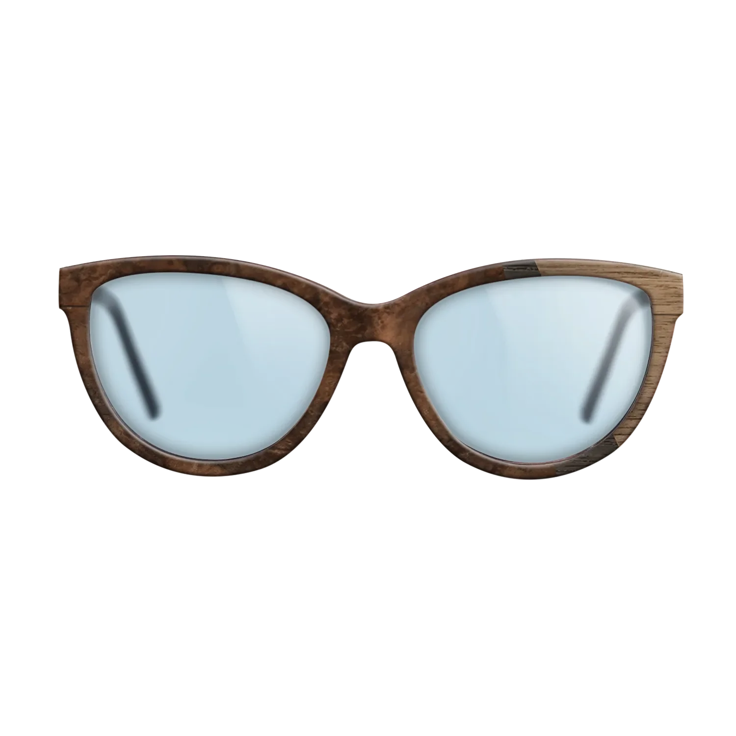 Fumed Oak,Walnut: Straight Grain,Walnut Burl: Angle Cut - The Maiden - Cat - 1804 - SIRIS wood optic
