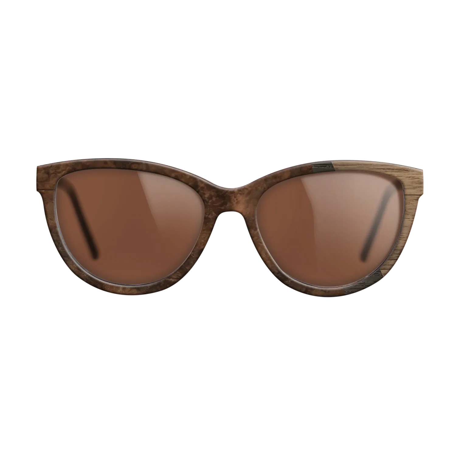 Fumed Oak,Walnut: Straight Grain,Walnut Burl: Angle Cut - The Maiden - Cat - 1804 - SIRIS wood optic