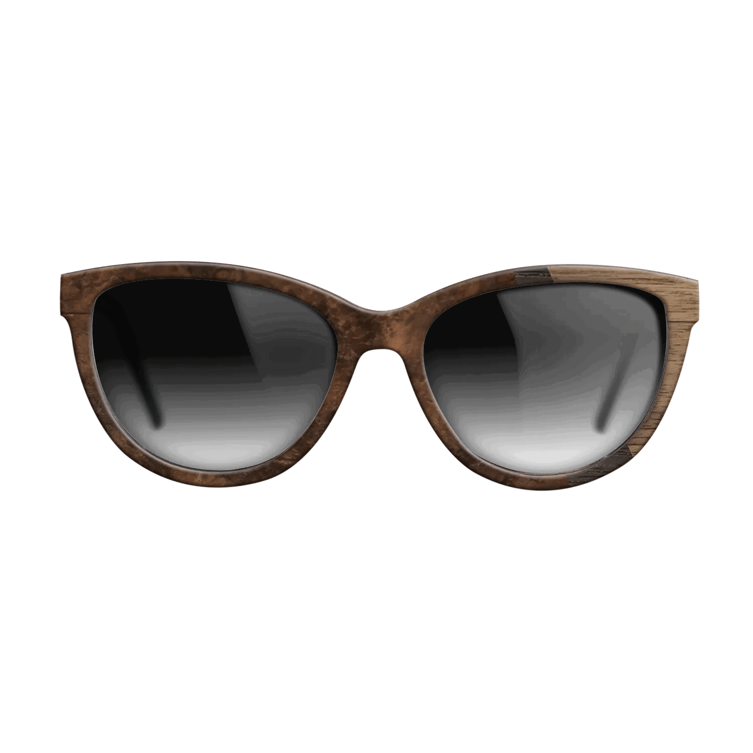 Fumed Oak,Walnut: Straight Grain,Walnut Burl: Angle Cut - The Maiden - Cat - 1804 - SIRIS wood optic