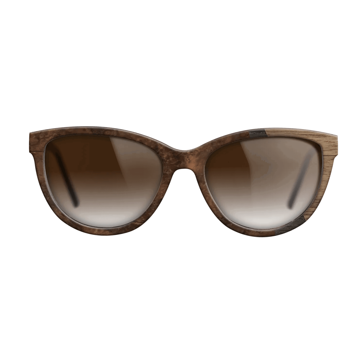 Fumed Oak,Walnut: Straight Grain,Walnut Burl: Angle Cut - The Maiden - Cat - 1804 - SIRIS wood optic