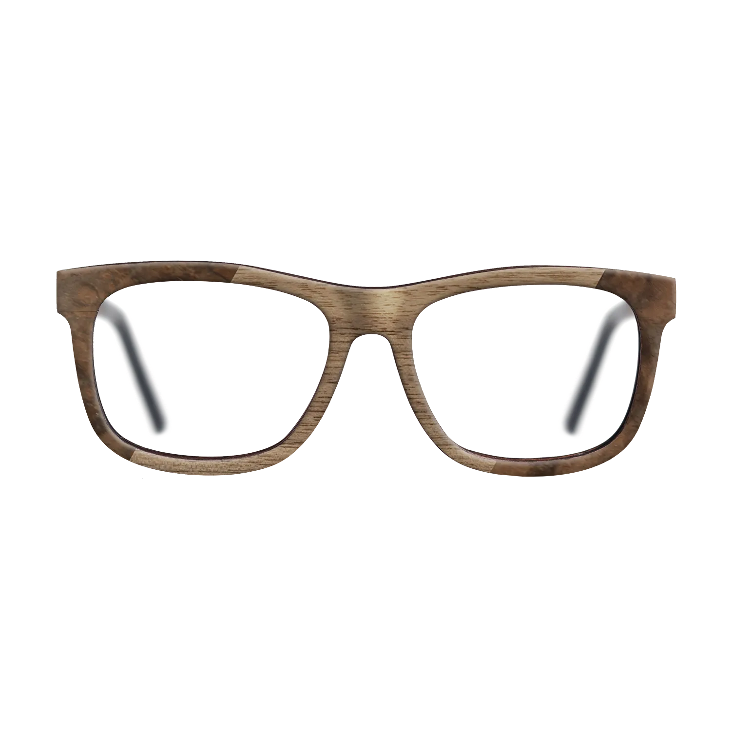 Fumed Oak,Walnut: Straight Grain,Walnut Claro Light,Walnut Burl: Angle Cut - The Hero - Square - 1351 - SIRIS wood optic