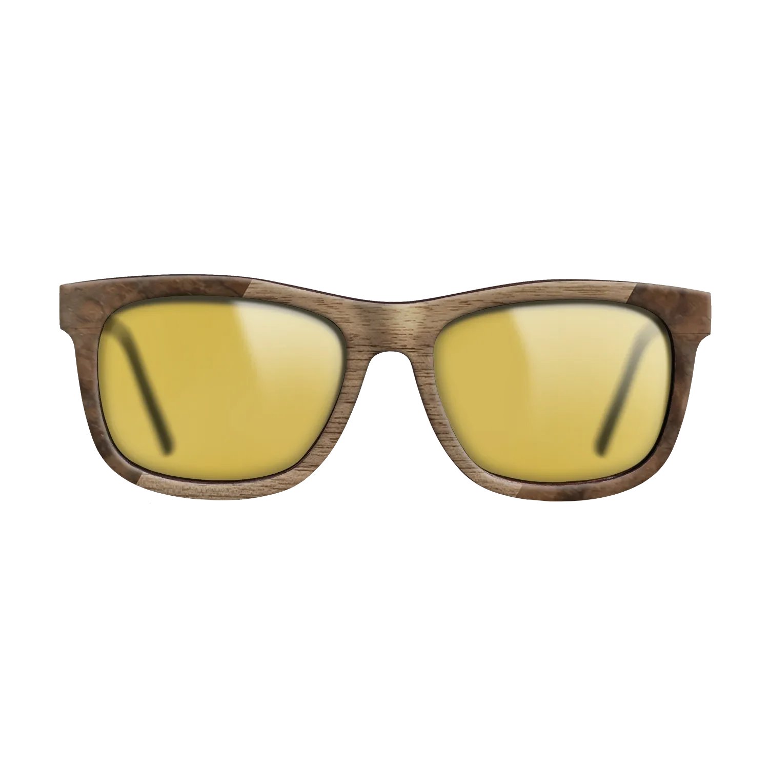 Fumed Oak,Walnut: Straight Grain,Walnut Claro Light,Walnut Burl: Angle Cut - The Hero - Square - 1351 - SIRIS wood optic