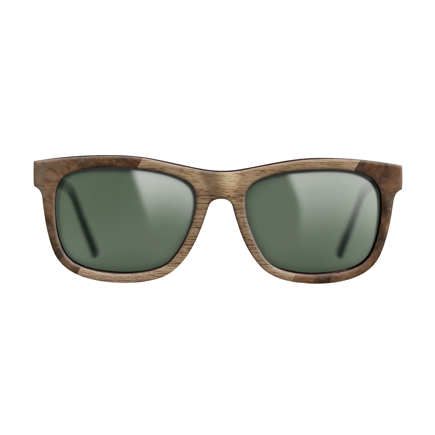 Fumed Oak,Walnut: Straight Grain,Walnut Claro Light,Walnut Burl: Angle Cut - The Hero - Square - 1351 - SIRIS wood optic