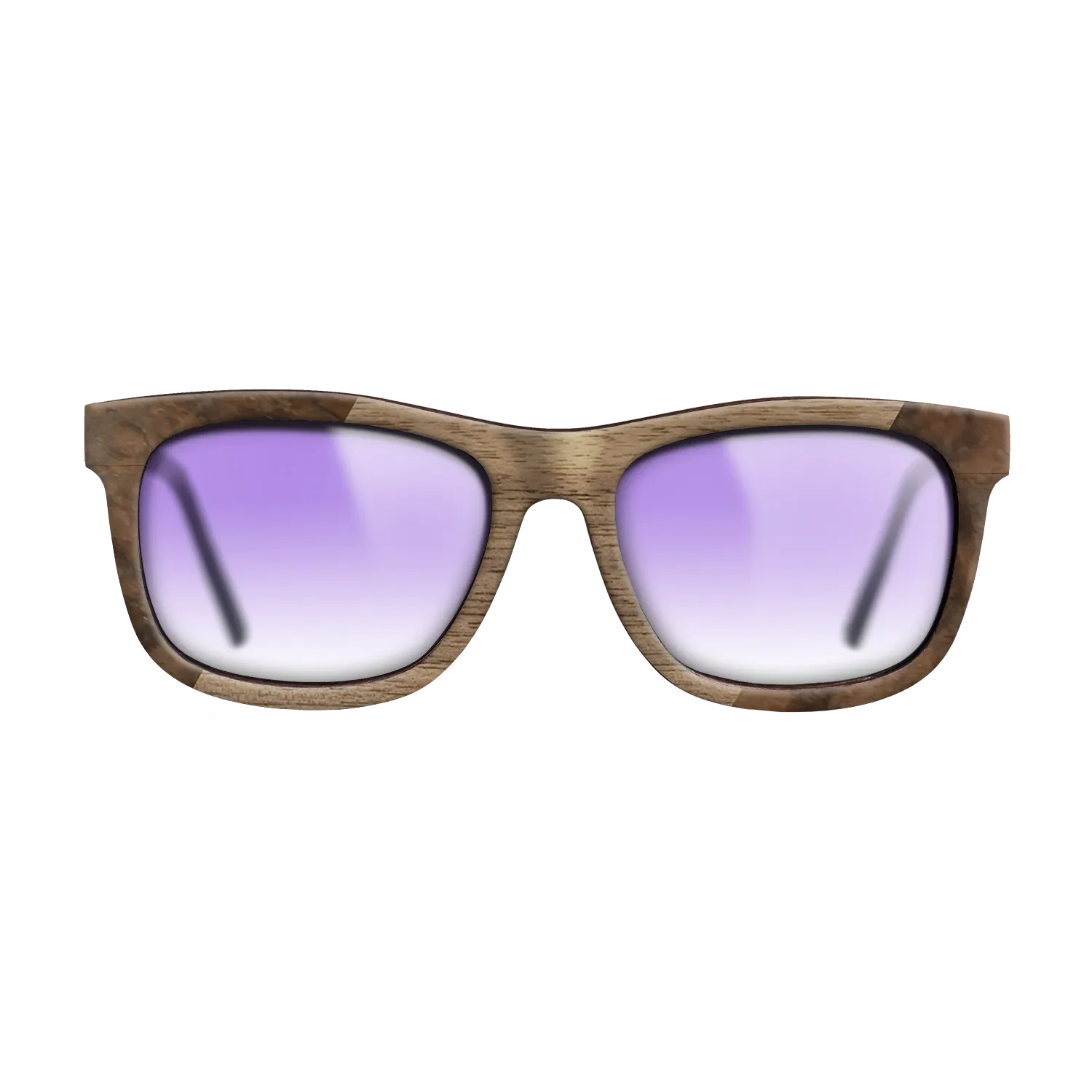 Fumed Oak,Walnut: Straight Grain,Walnut Claro Light,Walnut Burl: Angle Cut - The Hero - Square - 1351 - SIRIS wood optic