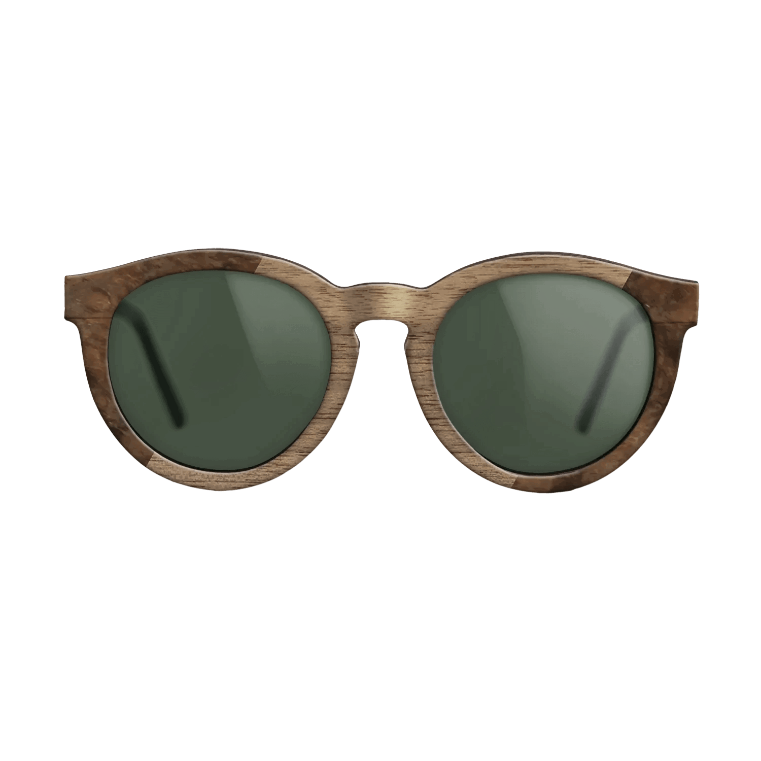 Fumed Oak,Walnut: Straight Grain,Walnut Claro Light,Walnut Burl: Angle Cut - The Rebel - Round - 1351 - SIRIS wood optic