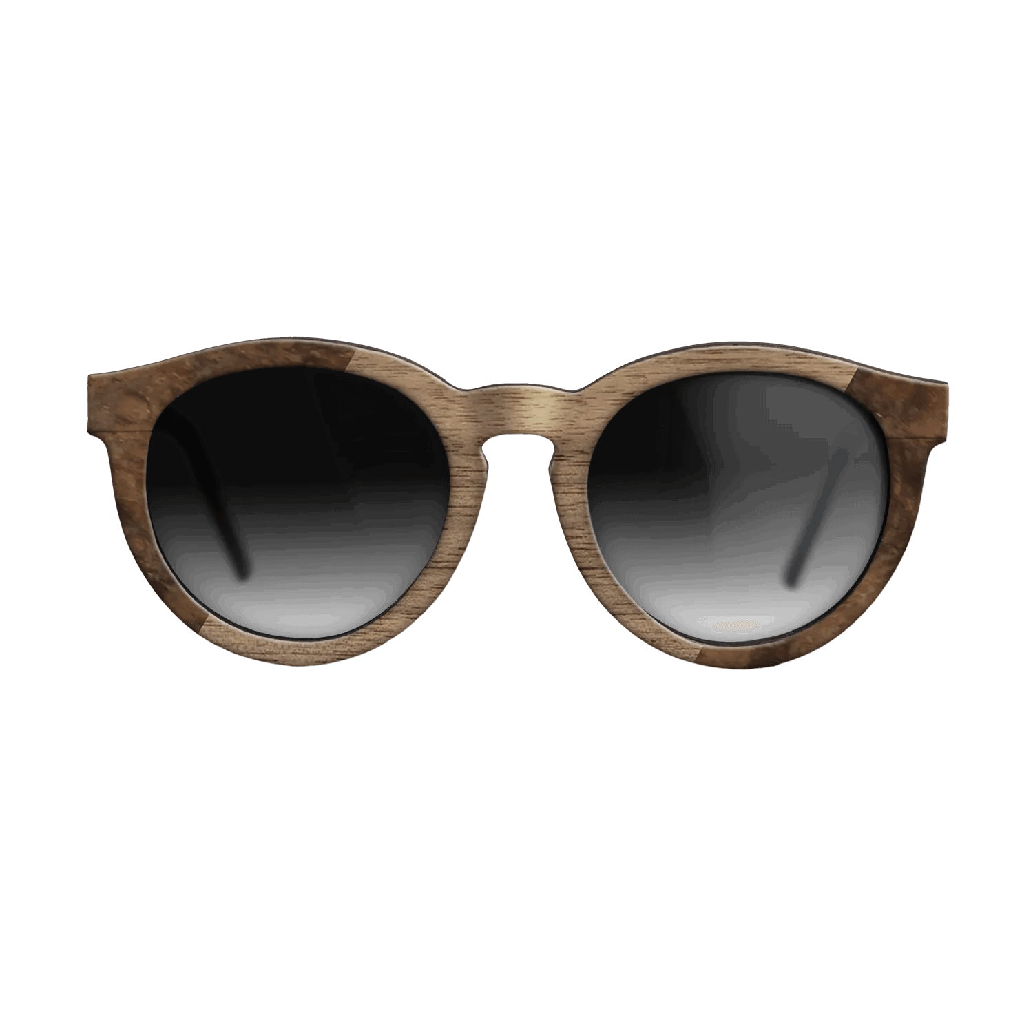 Fumed Oak,Walnut: Straight Grain,Walnut Claro Light,Walnut Burl: Angle Cut - The Rebel - Round - 1351 - SIRIS wood optic