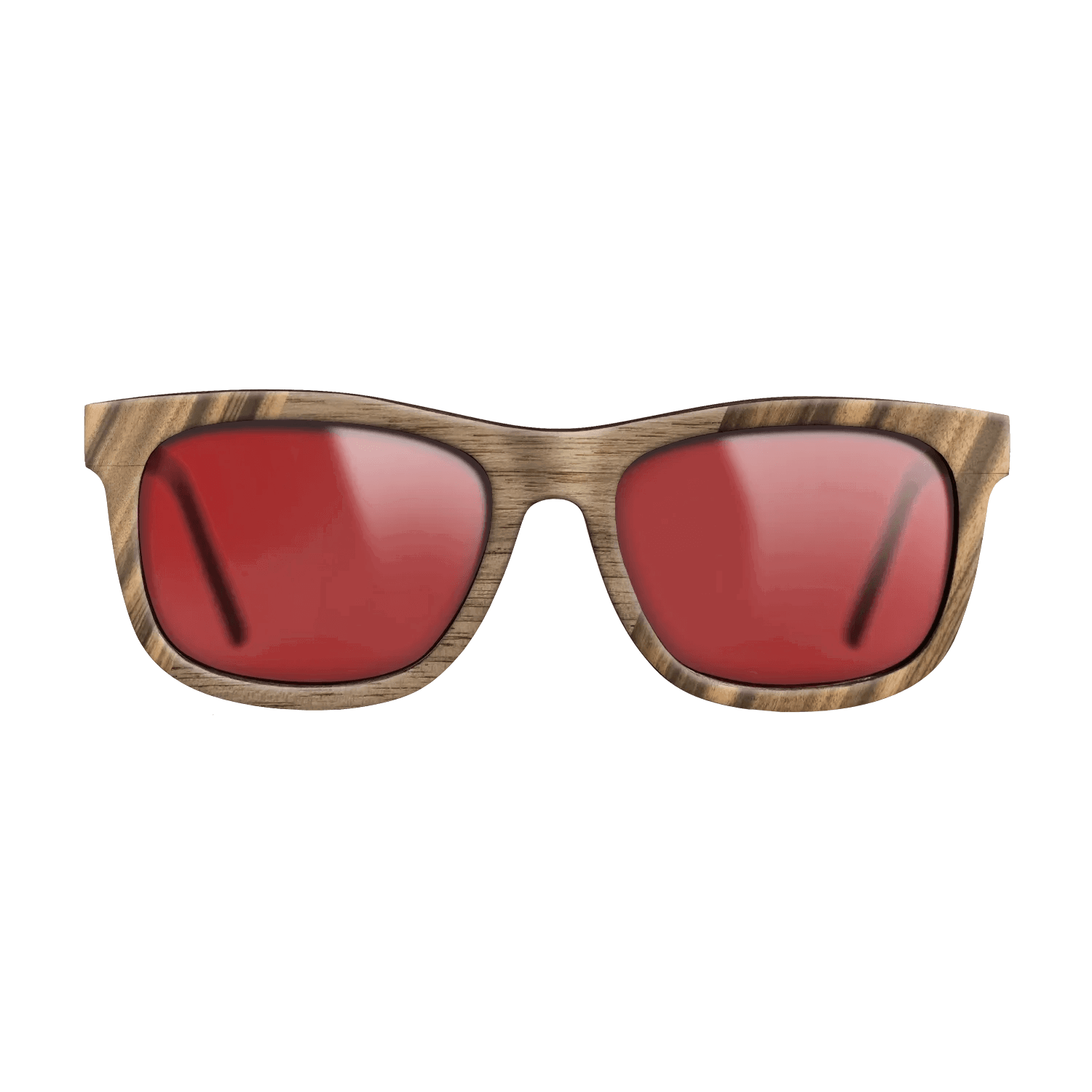 Fumed Oak,Walnut: Straight Grain,Walnut Claro Light,Zebrawood Reconstituted: Angle Cut - The Hero - Square - 1341 - SIRIS wood optic