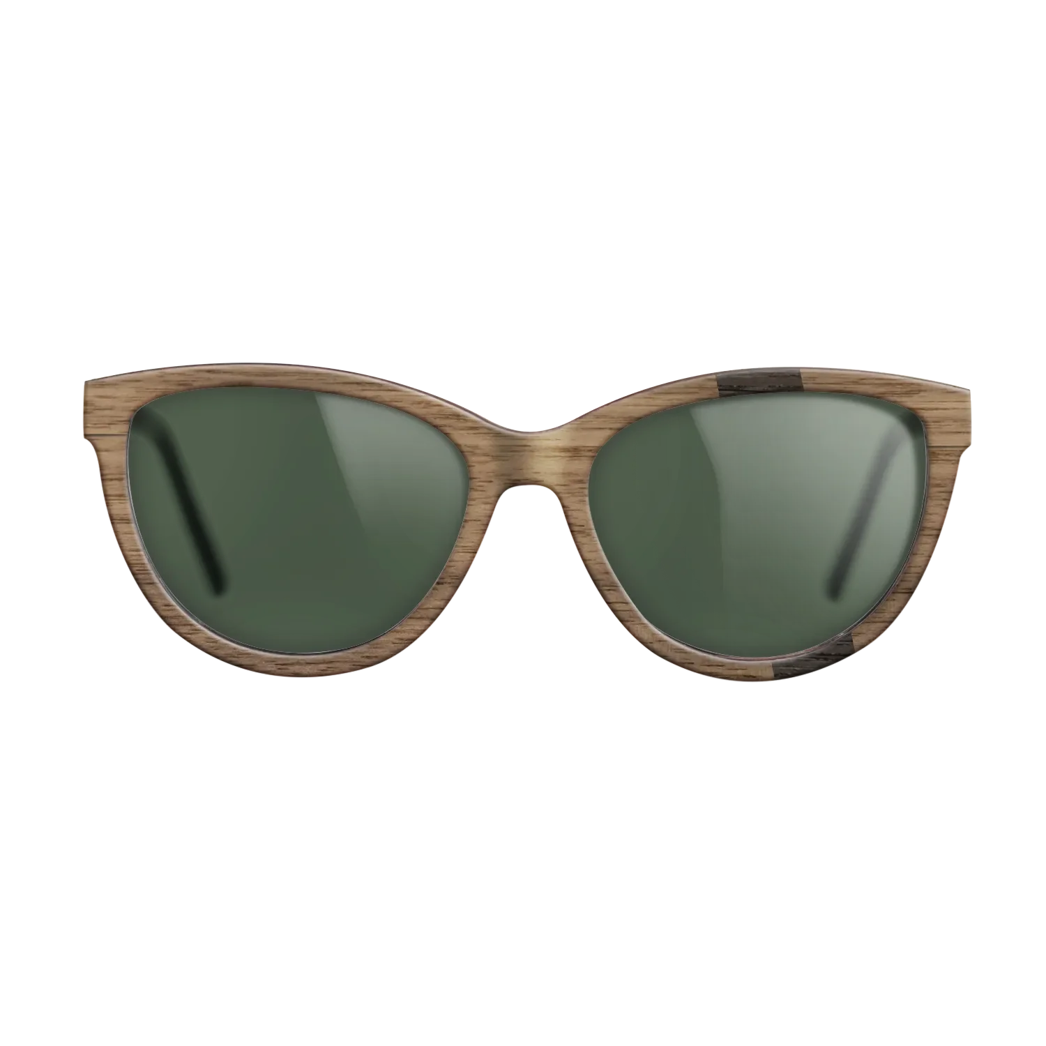 Fumed Oak,Walnut: Straight Grain: Wedge - The Maiden - Cat - 1575 - SIRIS wood optic