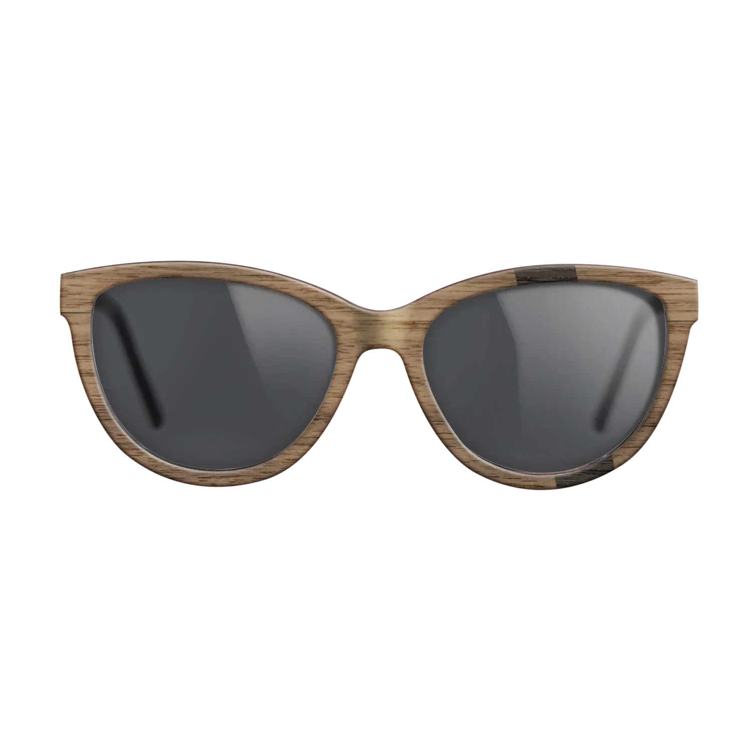 Fumed Oak,Walnut: Straight Grain: Wedge - The Maiden - Cat - 1575 - SIRIS wood optic