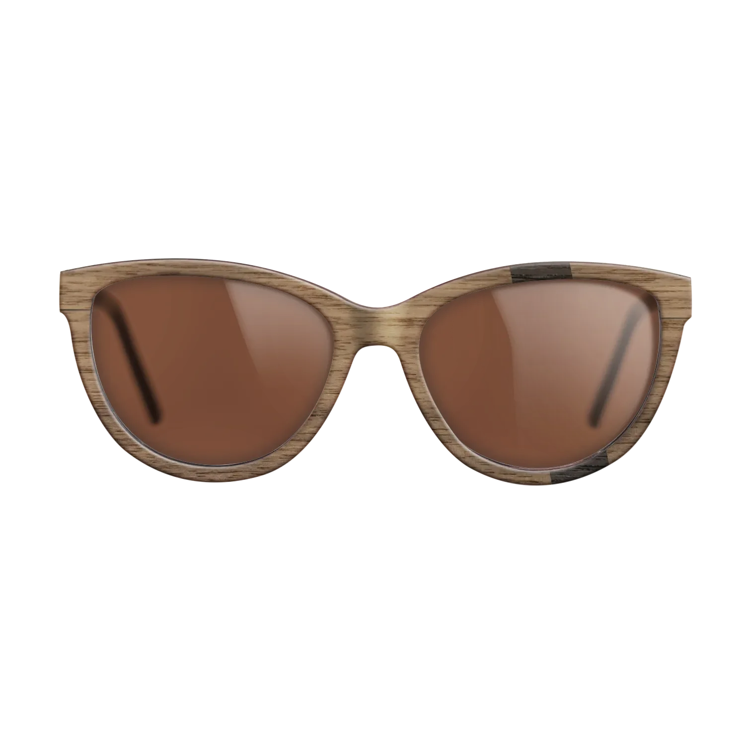 Fumed Oak,Walnut: Straight Grain: Wedge - The Maiden - Cat - 1575 - SIRIS wood optic