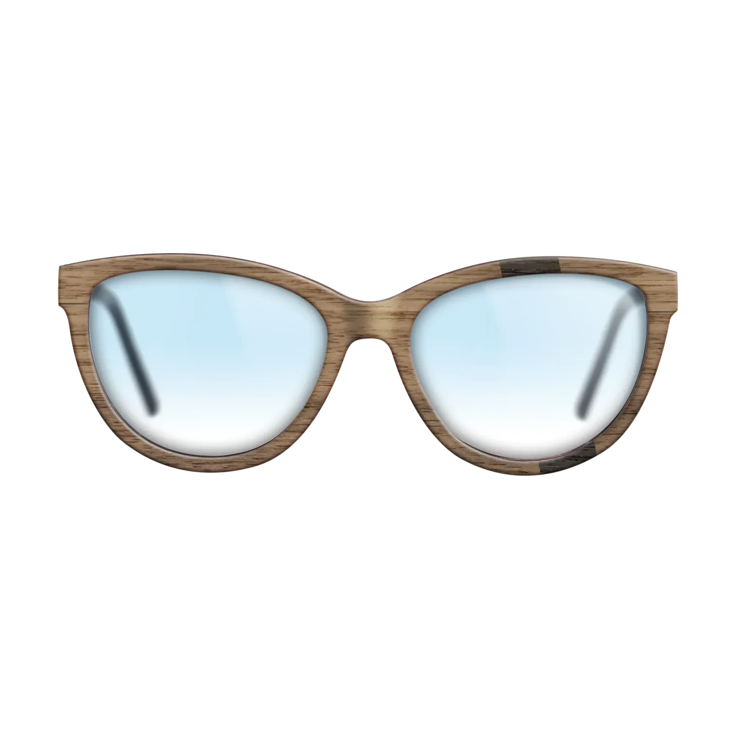 Fumed Oak,Walnut: Straight Grain: Wedge - The Maiden - Cat - 1575 - SIRIS wood optic