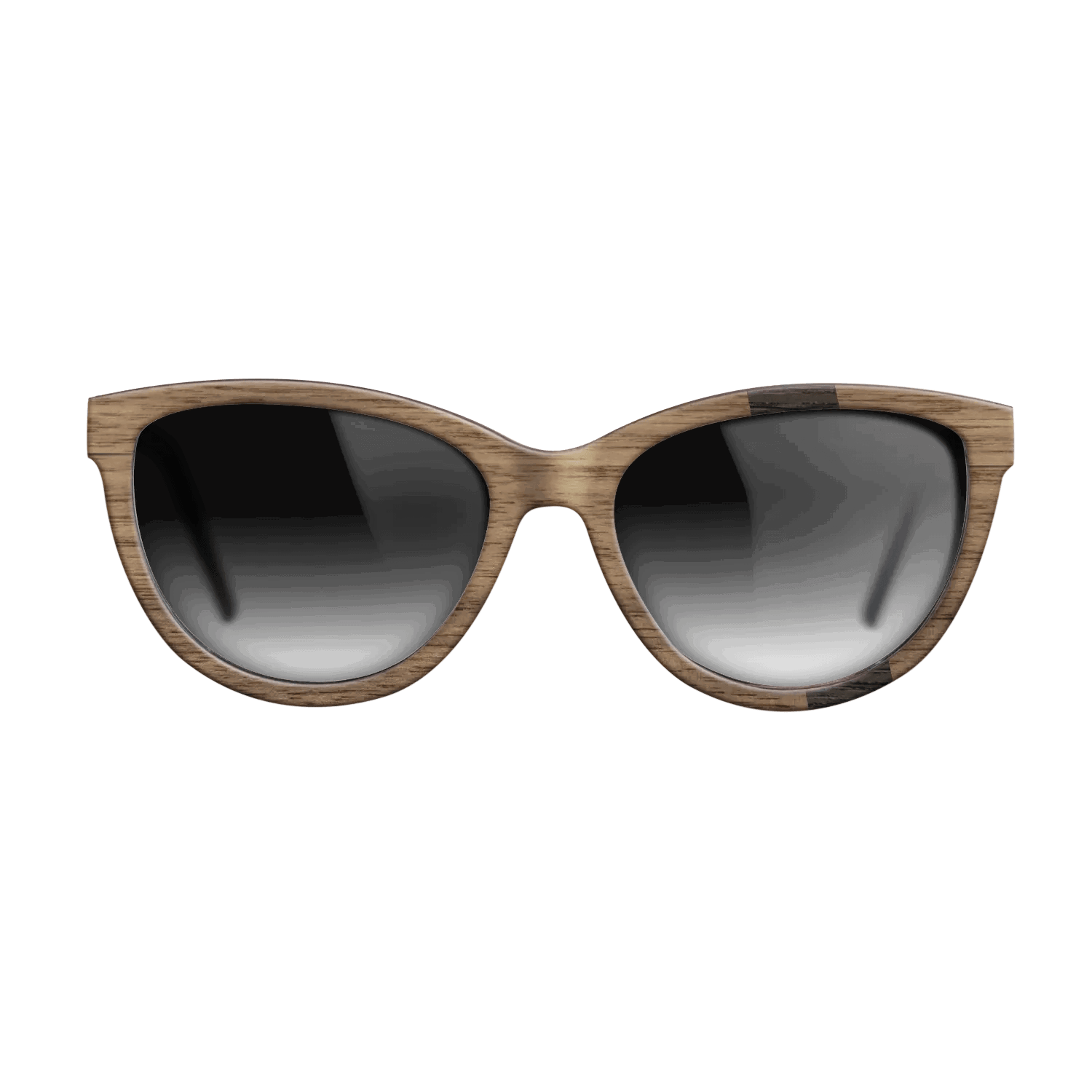 Fumed Oak,Walnut: Straight Grain: Wedge - The Maiden - Cat - 1575 - SIRIS wood optic